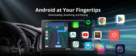 portable CarPlay screen