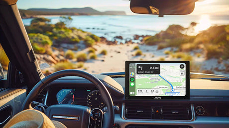 portable CarPlay screen