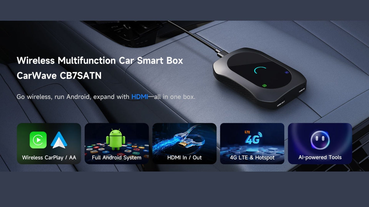 ATOTO CB7S | ワイヤレスCarPlayアダプター＆Android AIボックス