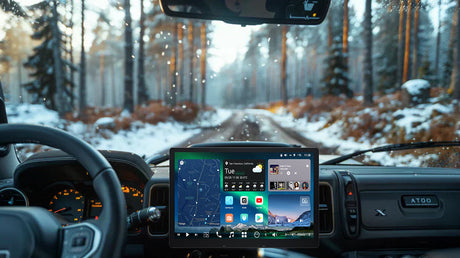 atoto x10 car stereo with CarTilt