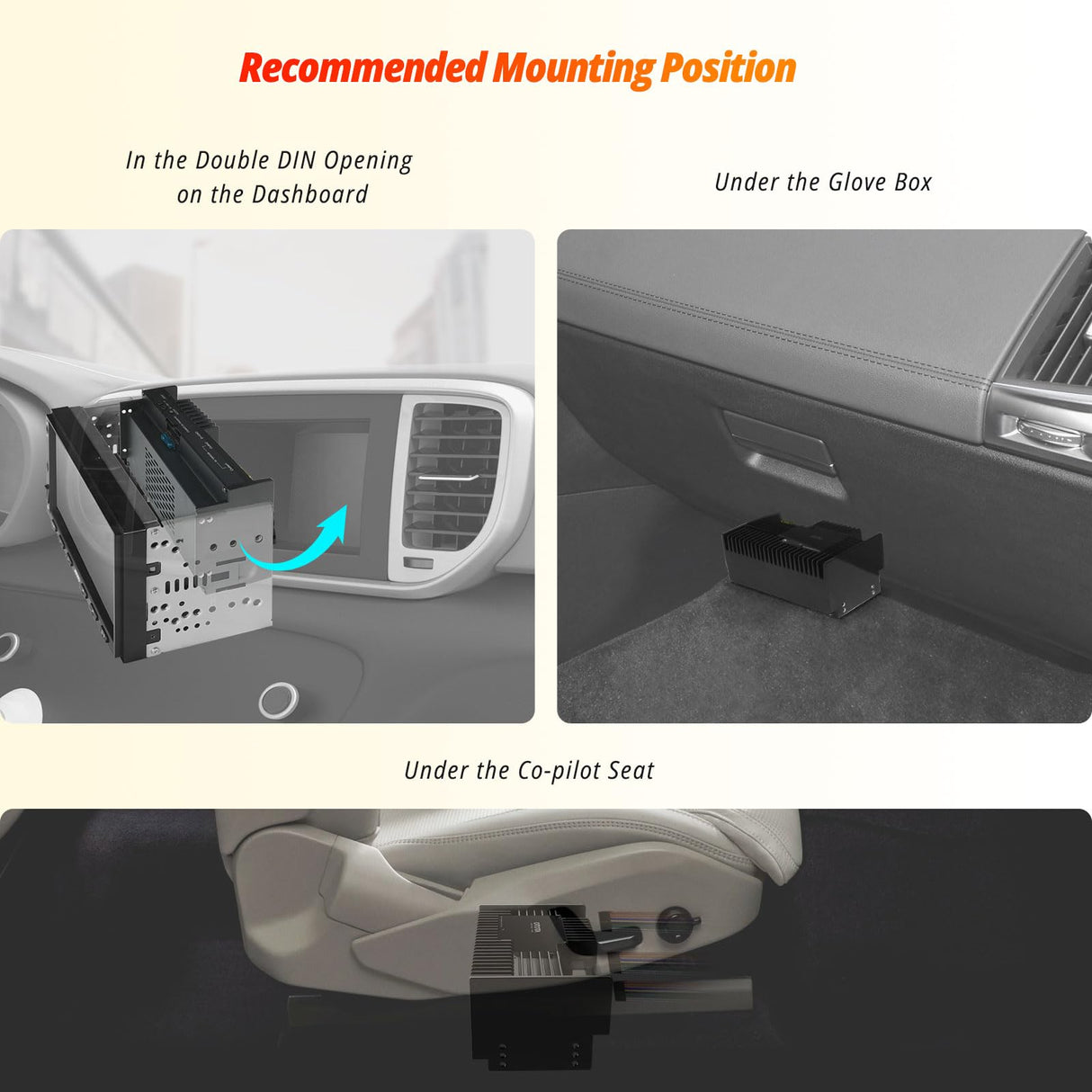 ATOTO CA-AEC02 - Amplificateur Voiture Puissant 4x98W (392W Max) - 4 Canaux Classe A/B - Haut-Parleurs 4 Ohms - Convertisseurs Ligne Intégrés - Son Hi-Fi Clair et Puissant