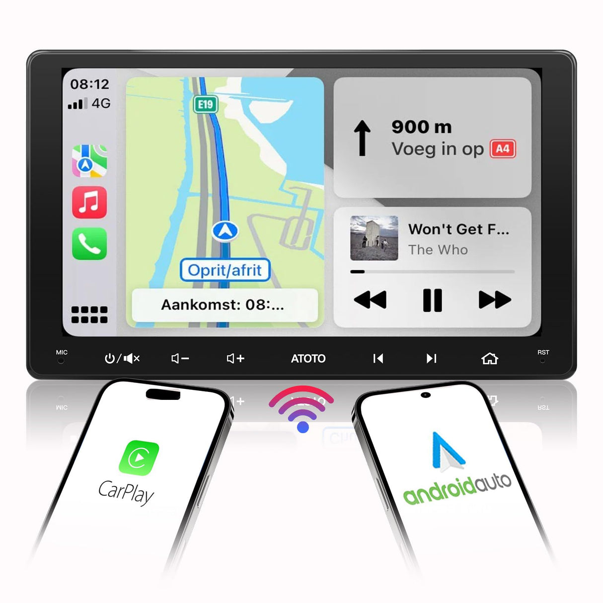 atoto f7we 9" double din car stereo