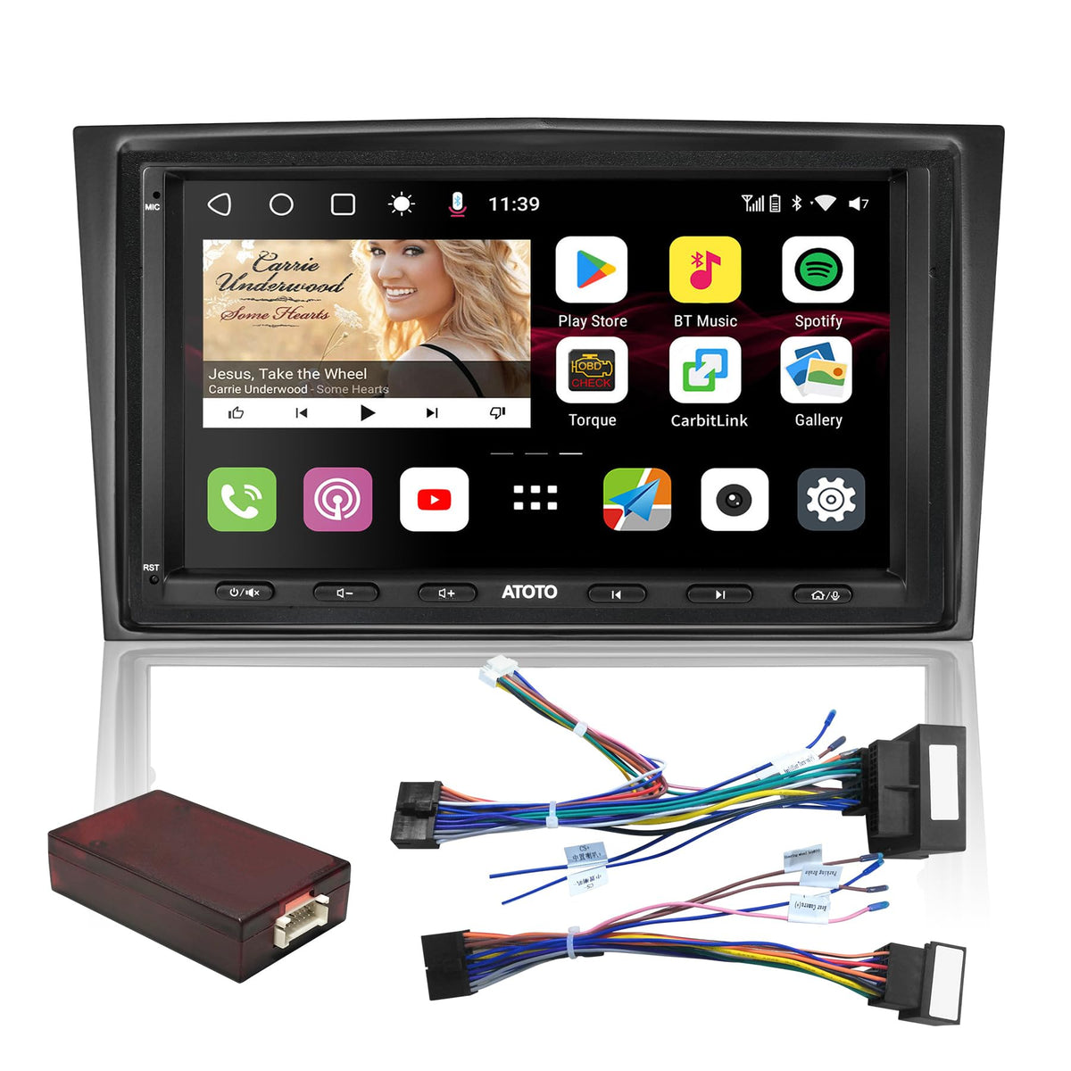 Autorradio ATOTO S8MS De 7 Pulgadas, 2 DIN, Con Android Auto, CarPlay Y ChatGPT. ¡Tu Coche Se Vuelve Inteligente!