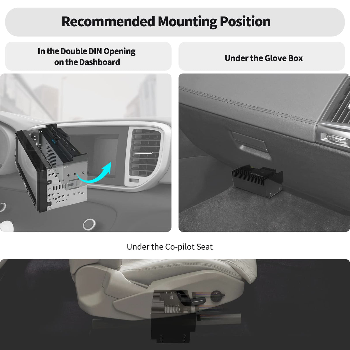 ATOTO CA-AEC02 Power Pack Amplifier, Quick and Easy Plug-N-Play Installation, Great Sound Quality, Only Compatible with Selected ATOTO Car Stereos