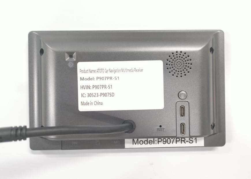 ATOTO 7" GPS Navigation, Front Dashcam, Steering Wheel Control, Wireless CarPlay and Android Auto, GPS Navigation with Tracking, 4G LTE, Dual Bluetooth, WiFi, 4G+32G