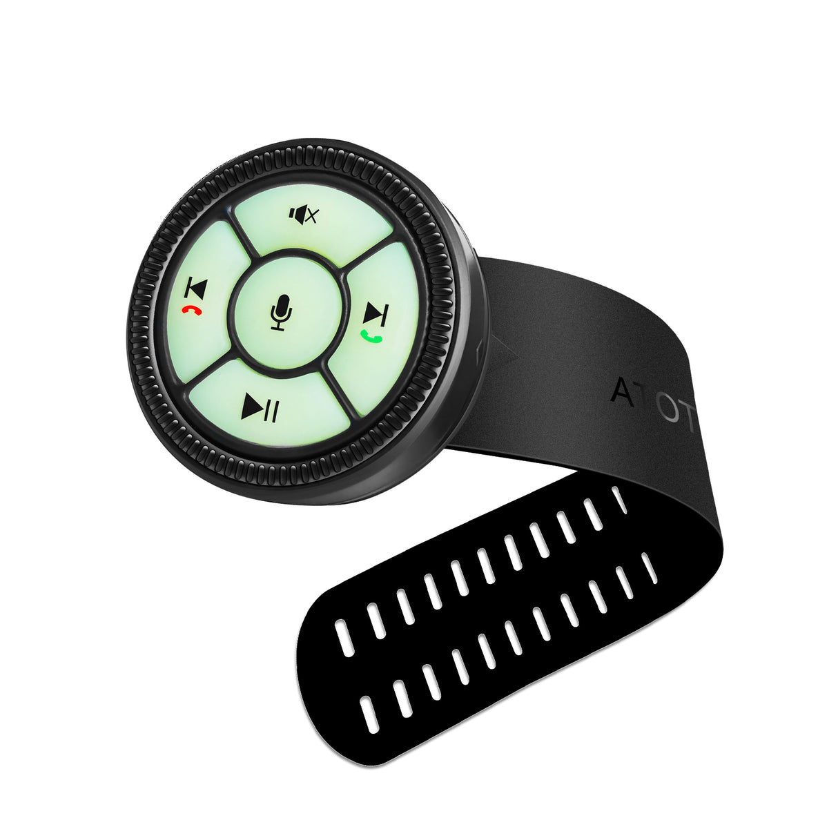 ATOTO Wireless Steering Wheel Control Buttons for Android Car Stereo,Universal Car Steering Wheel Controller Strap Style Suitable for Car Radio, GPS Navigation, Compatible with ATOTO F7WE Car Stereo