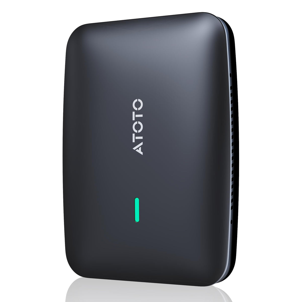 ATOTO CB4B ワイヤレススーカースマートボックス デュアルWiFi/Bluetooth Netflix YouTube視聴対応、プラグ&プレイ、128GB TFカード対応 车ダウンロードスマートボックス