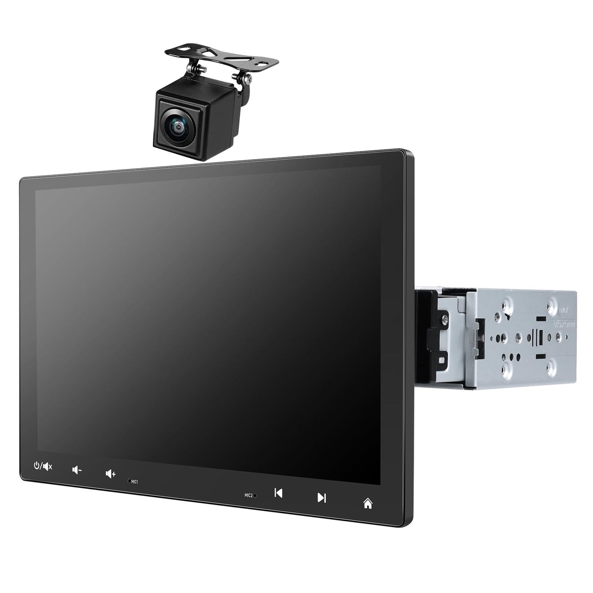 ATOTOZONE A5L 10 Pouces IPS Android Autoradio Adaptatif 2 DIN et 1 DIN, CarPlay et Android Auto sans Fil, Écran à Affichage Flottant, Partage de Connexion Via WiFi/BT/USB, DSP/FM/RDS