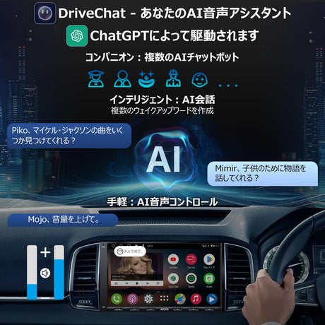 ATOTO A6 PF Androidカーナビ、ダブルDINカーステレオ、ワイヤレスCarPlay、ワイヤレスAndroid Auto、ディスプレイオーディオ7インチ、タッチスクリーン、GPSトラッキング、ミラーリンク、デュアルBluetooth、WiFi/BT/USBテザリングインターネット、HD LRV、2G+32GB、 A6G2A7PF