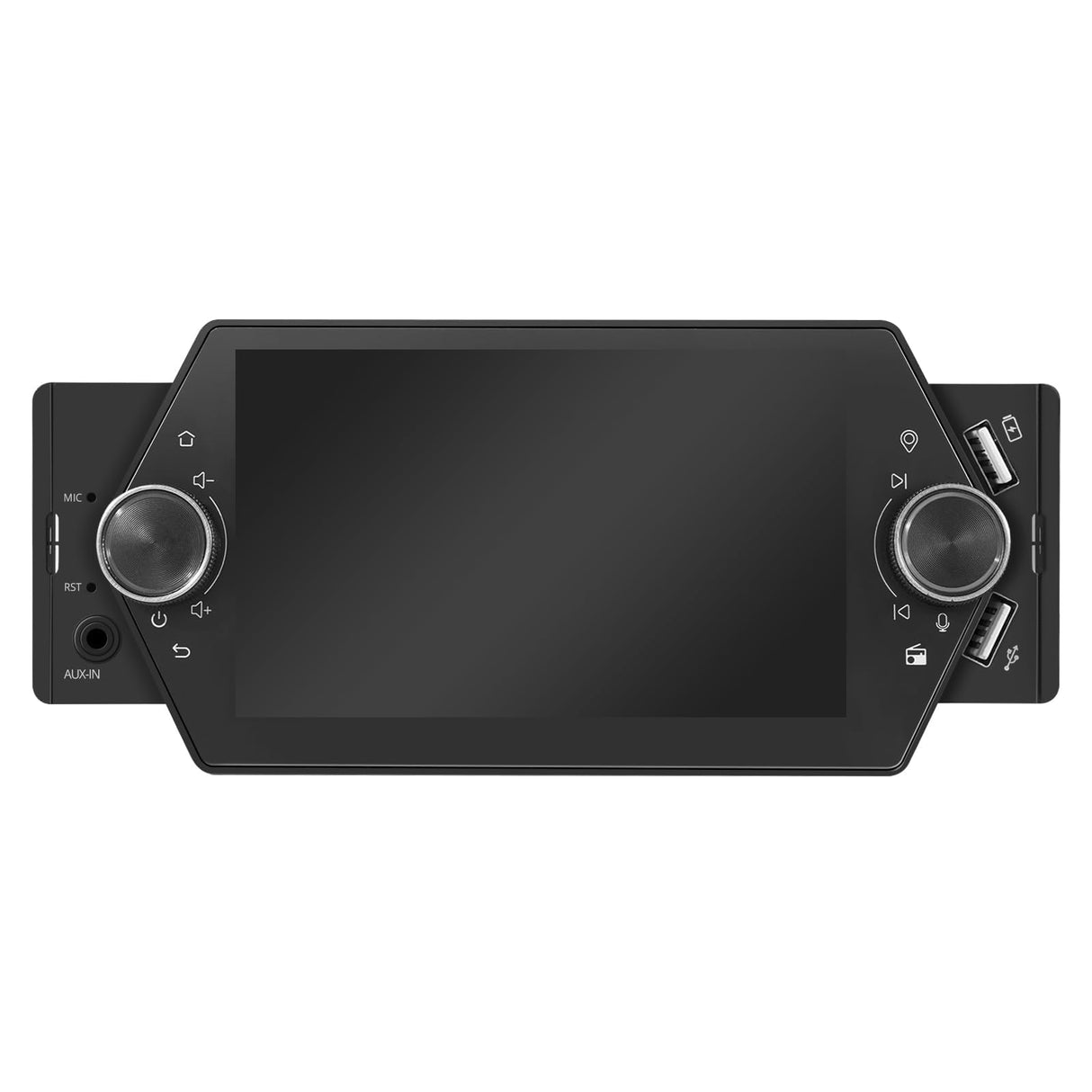ATOTO A5LG1A5T 5インチ 1DIN ディスプレイオーディオ Androidカーナビ ワイヤレスCarPlay/Android Auto WiFi/BT/USB接続 Bluetooth 車載オーディオ USB QC2.0 AUX Micro SD