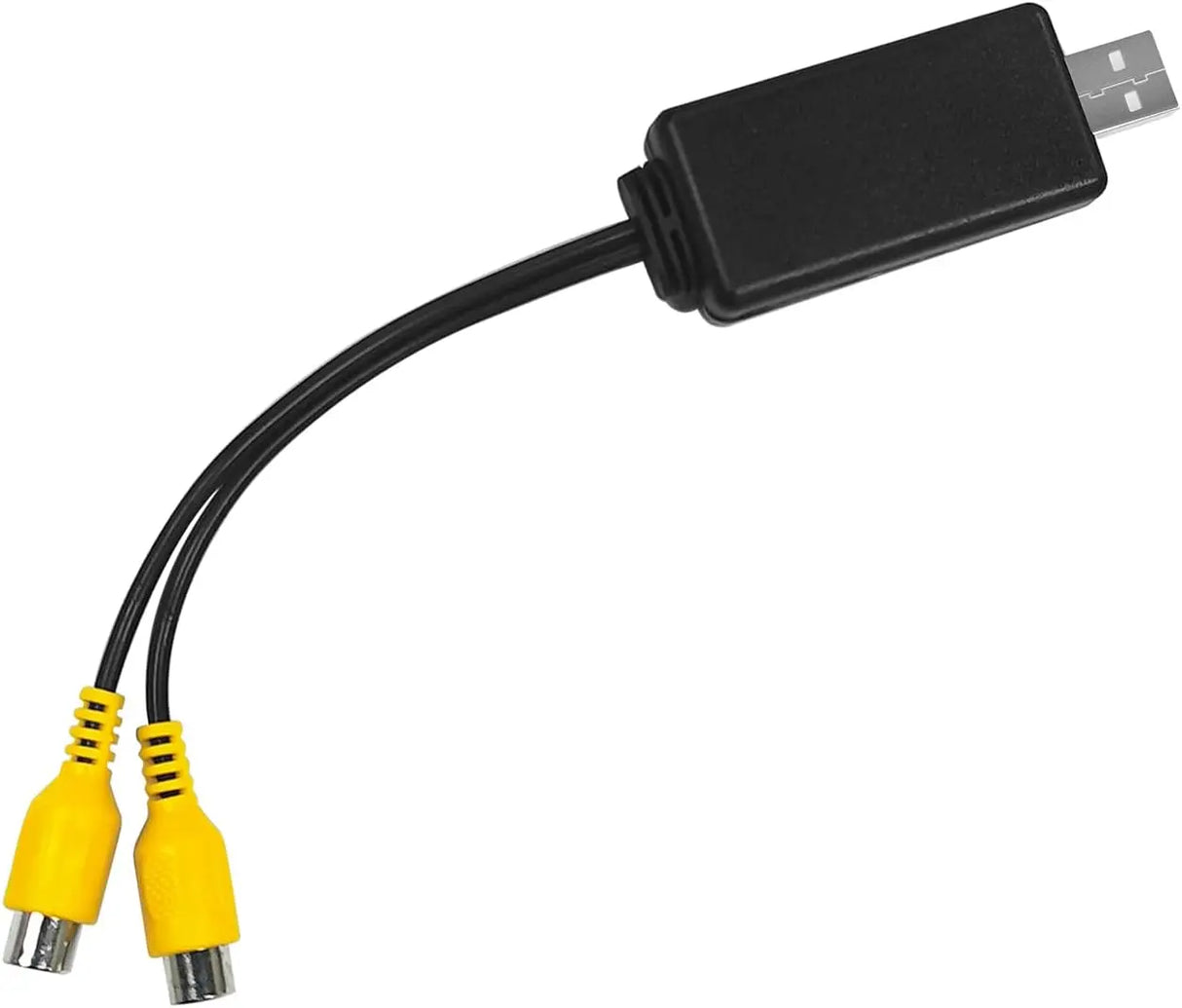 ATOTO AC-AHV48 USB to RCA Video Adapter for S8/A6 Car Stereos - Convert USB to AV Output, Not for X10/F7/A5