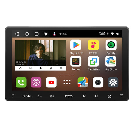 atoto s8 9インチディスプレイオーディオ
