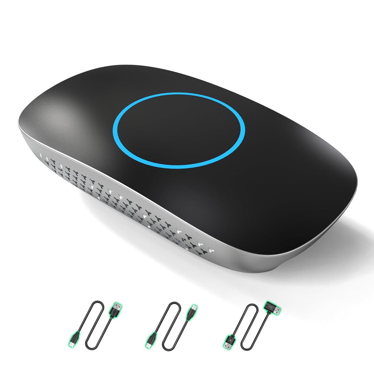 ATOTO CB4ワイヤレススースー、2-in-1 CarPlay & Android Auto、会話からワイヤレス変換、AI音声アシスタント、デュアルWi-Fiモジュール、4GBメモリ/32GBストレージ、CarPlay AI Box