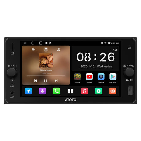 Car stereo for VW vehicles with MirrorLink and Bluetooth