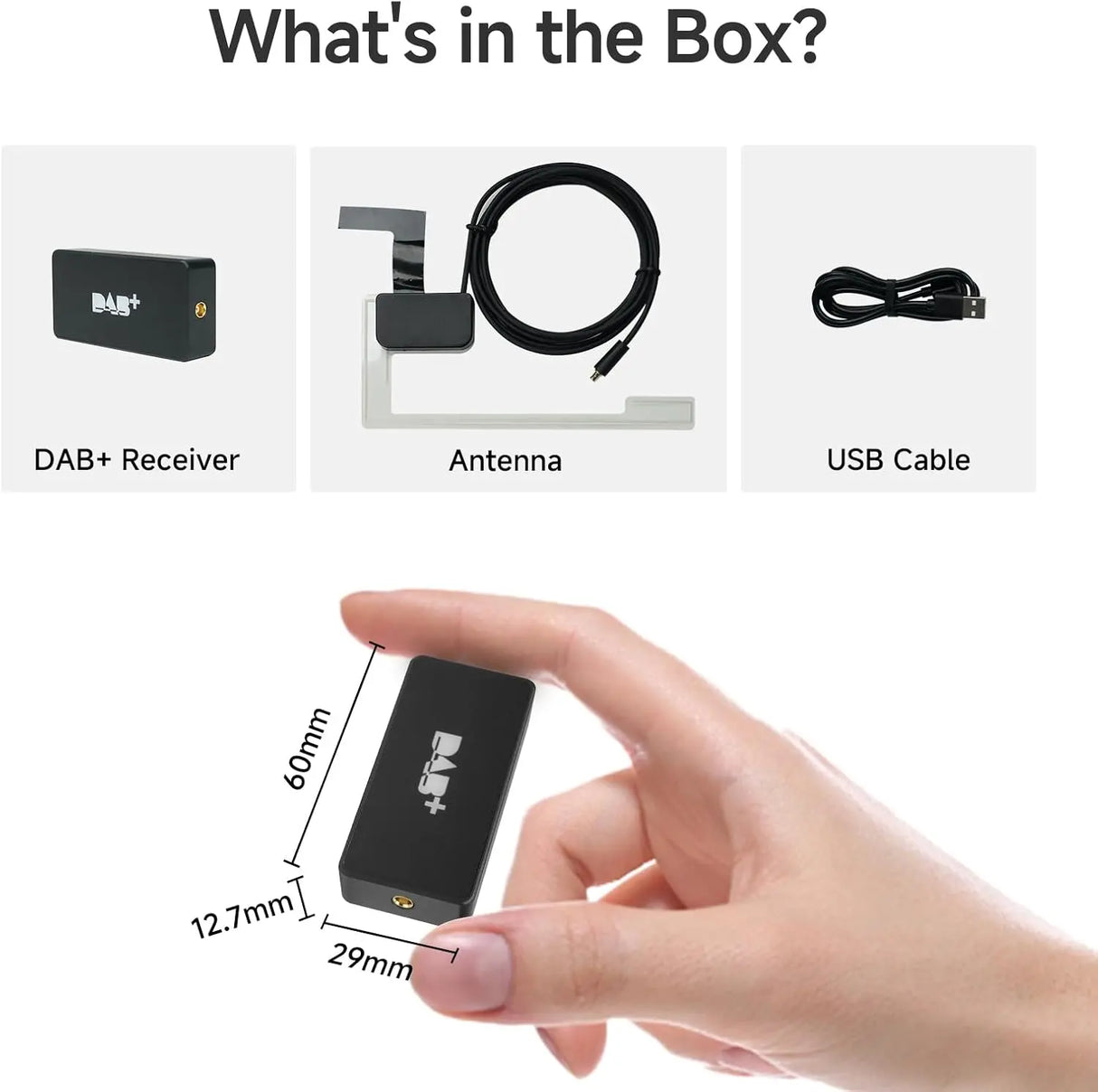 ATOTO AC-4475 USB DAB+ Radio Receiver - Specified for ATOTO A5/A6/S8 Series