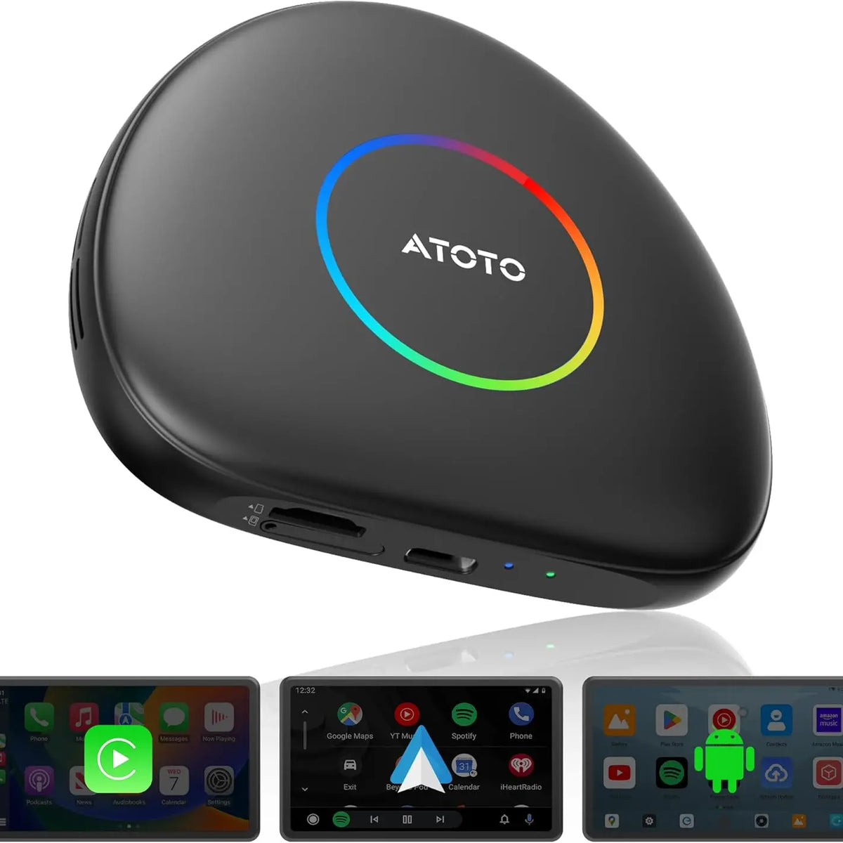 ATOTO CB6 無線アダプター｜Android 13・4G LTE・AIドライブチャット搭載