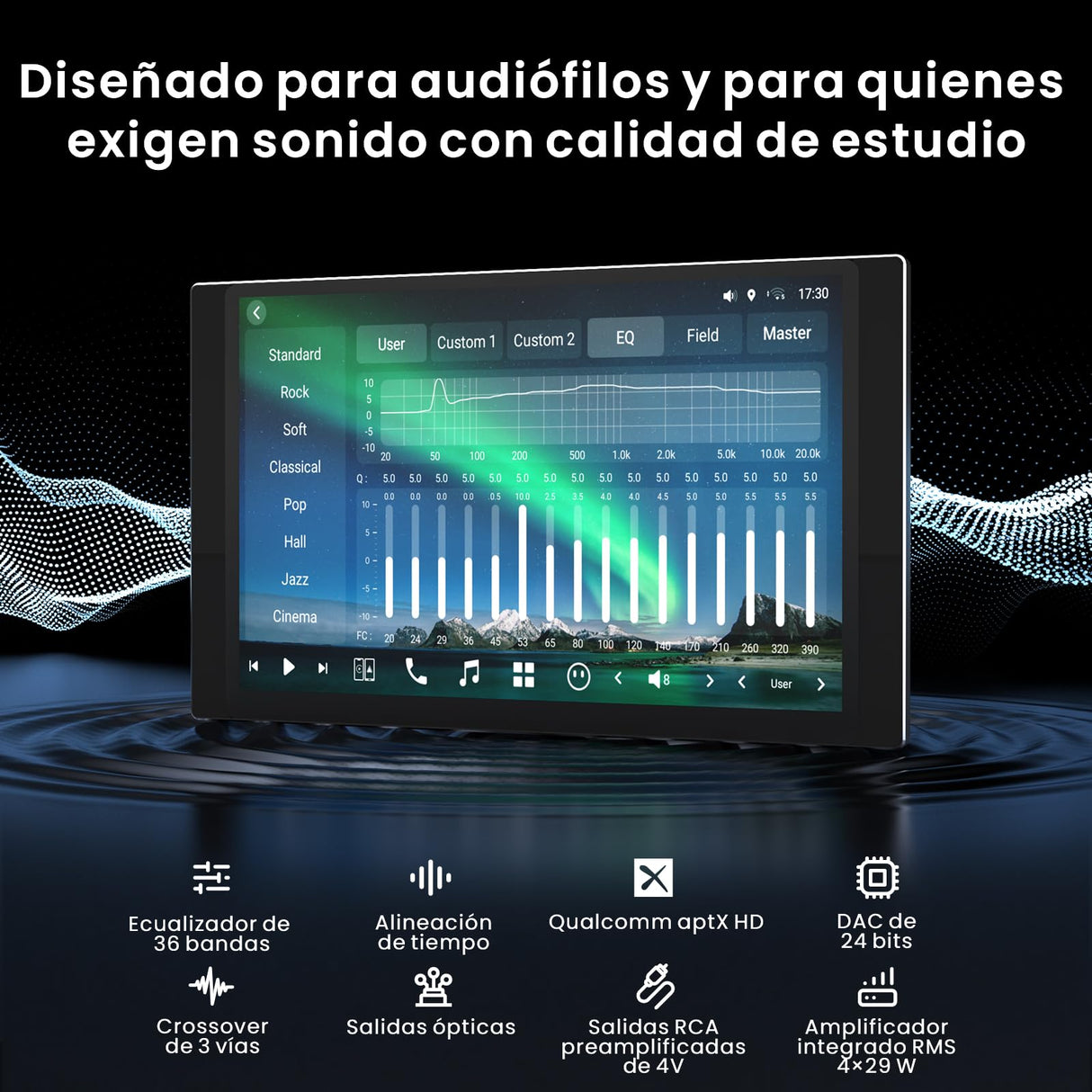 ATOTO X10G225E 12.5" 2Din Radiocasetes Coche Android QLED, 8+128 GB, CarPlay inalámbrico y Android Auto, 4G LTE, Asistente de voz AI, GPS, Micrófono dual, Bluetooth, LRV, 36B-EQ, Entrada HDMI