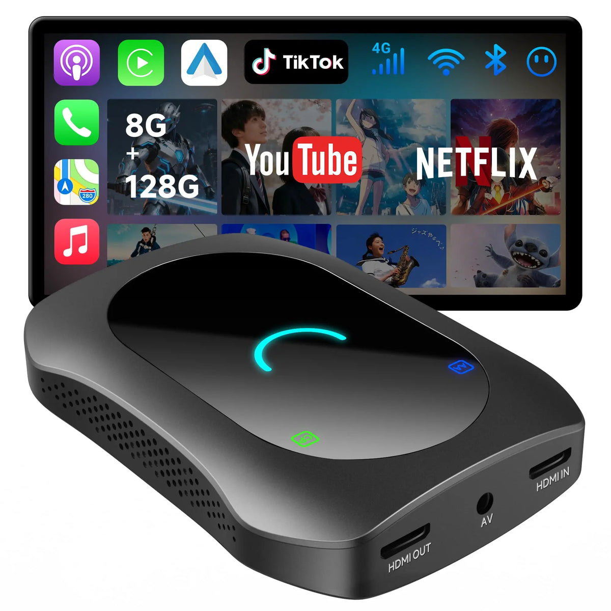 ATOTO CB7SBX カープレイAIボックス｜ワイヤレスCarPlay対応