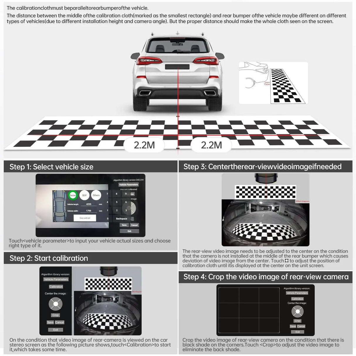 ATOTO AC-HD03LR Auto-Poster-Videokamera, 720P, 180°-Drehung, VSV Vista Surround, LRV Live-Rückblick, Notlicht, Wasserdicht, Solo für S8-Modelle (inkl. S8 UN/PN/MS)