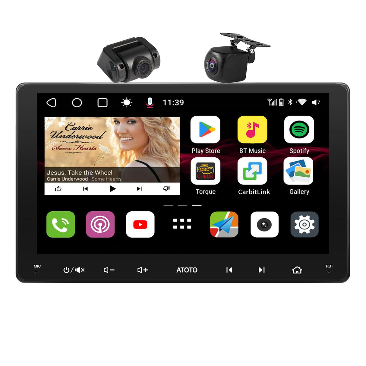 atoto s8 9" double din car stereo