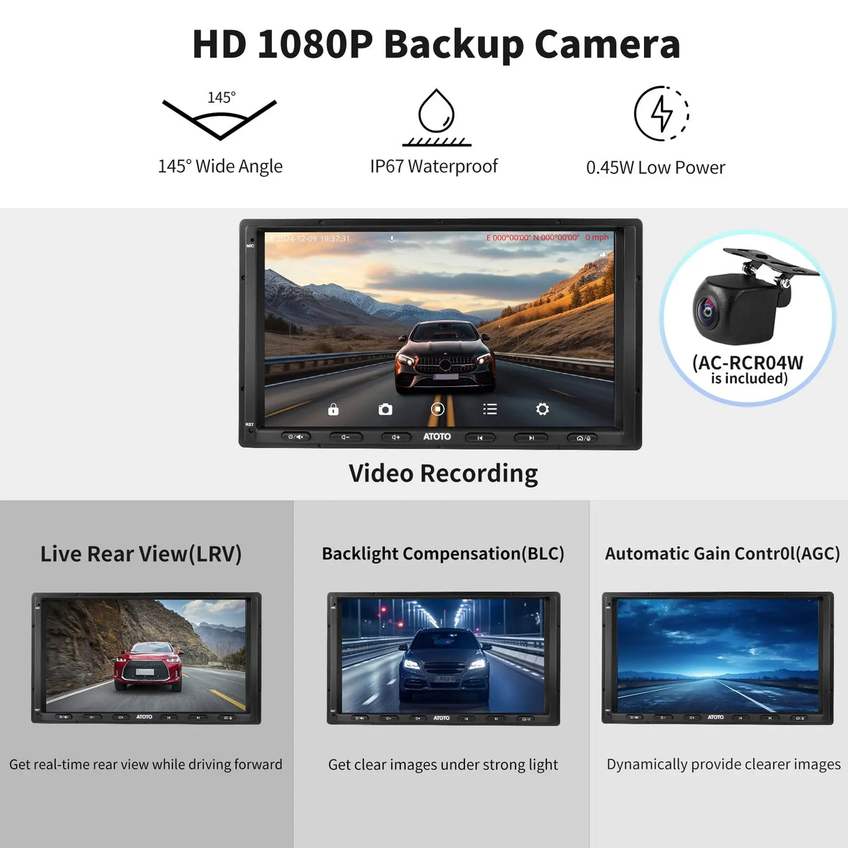 ATOTO S8G2A74MS 7” QLED Double Din with Backup Camera – 8-Core Wireless CarPlay & Android Auto, Built-in 4G LTE, Wi-Fi/BT/USB Tethering, DSP, SCVC, AI Chat, 4GB+32GB