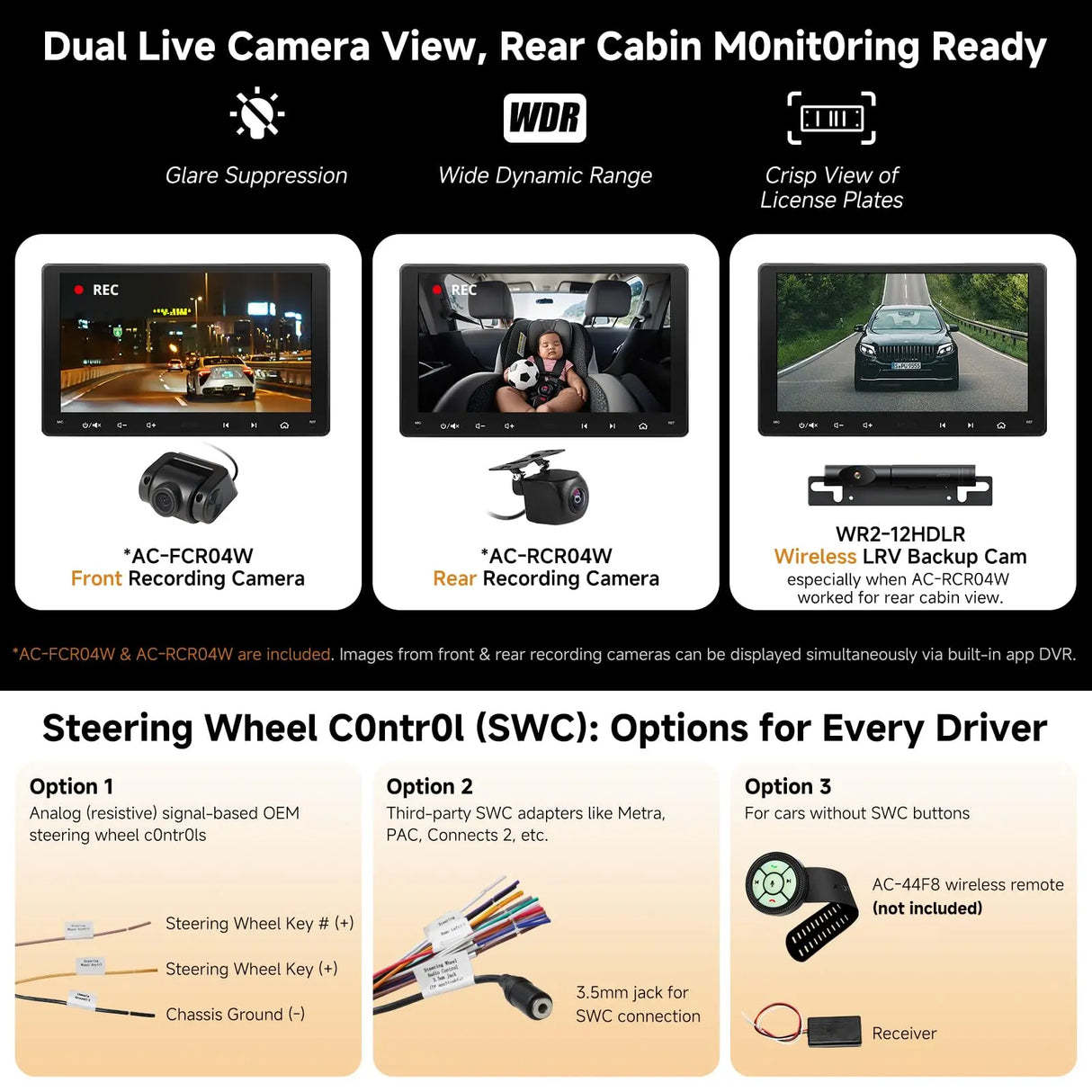 ATOTO S8G2094MS 9" Double Din Car Stereo with 1080P Front & Backup Camera Input, QLED Touchscreen, Wireless CarPlay & Android Auto, 4G+32G, Built-in 4G/Wi-Fi, Dual BT/USB, DSP, AMP, SUB, GPS