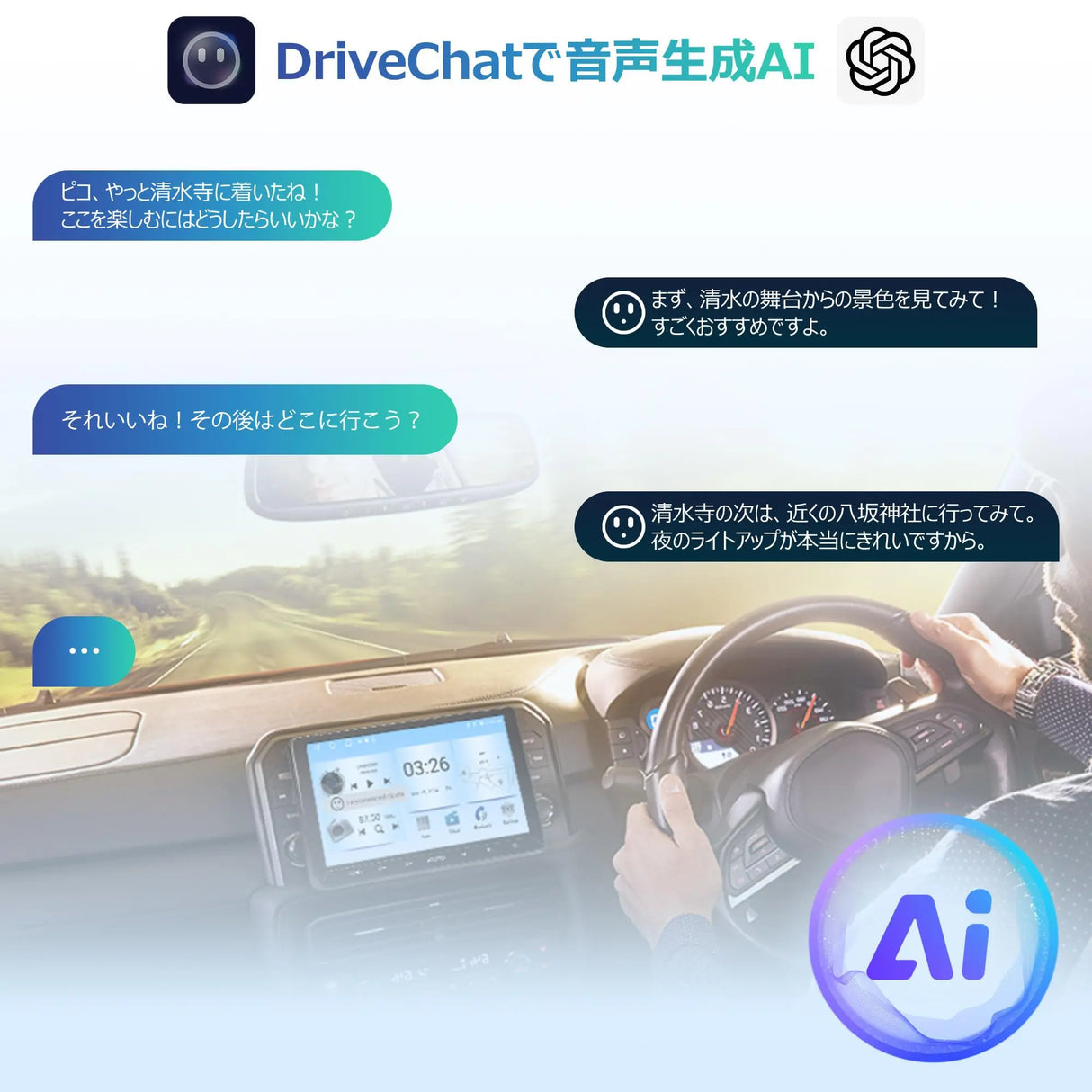 ATOTO A5LG211T 10.1インチ 2Dinディスプレイオーディオ ワイヤレスCarPlay/Android Auto・OBD2スキャナ搭載・GPSナビ・ChatGPT対応・24バンドEQ DSP・Wi-Fi/BT/USBテザリング・2G+32G・画面2分割・USB/TF動画再生【技適認証済】