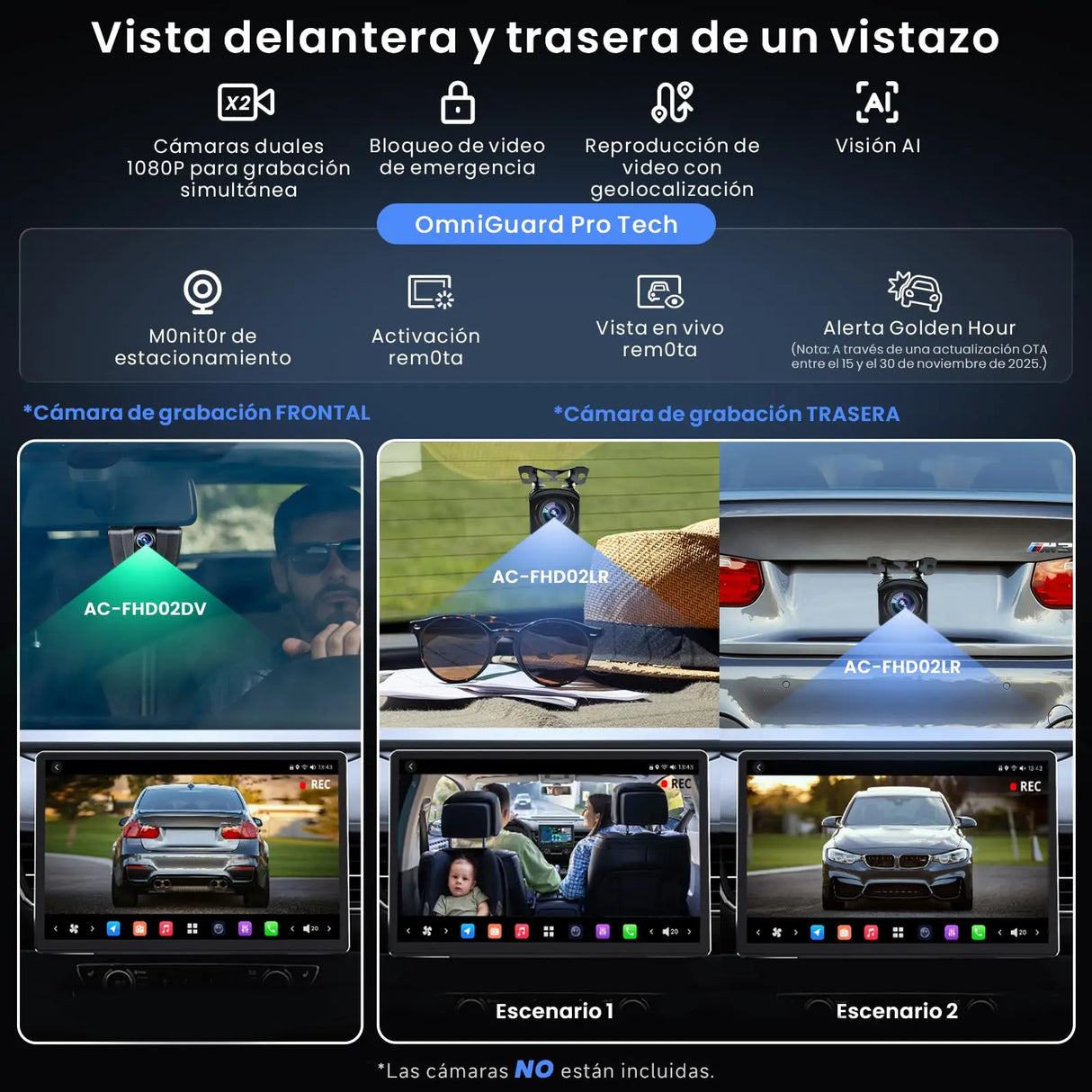 ATOTO 14.1" QLED X10G141E 1 y 2 DIN Radio Android, 8GB+128GB, Pantalla Flexview, Sonido 7.1.2 CH, CarPlay y Android Auto inalámbricos, 4G LTE, Wi-Fi Doble Banda, 36B-EQ, HDMI IN
