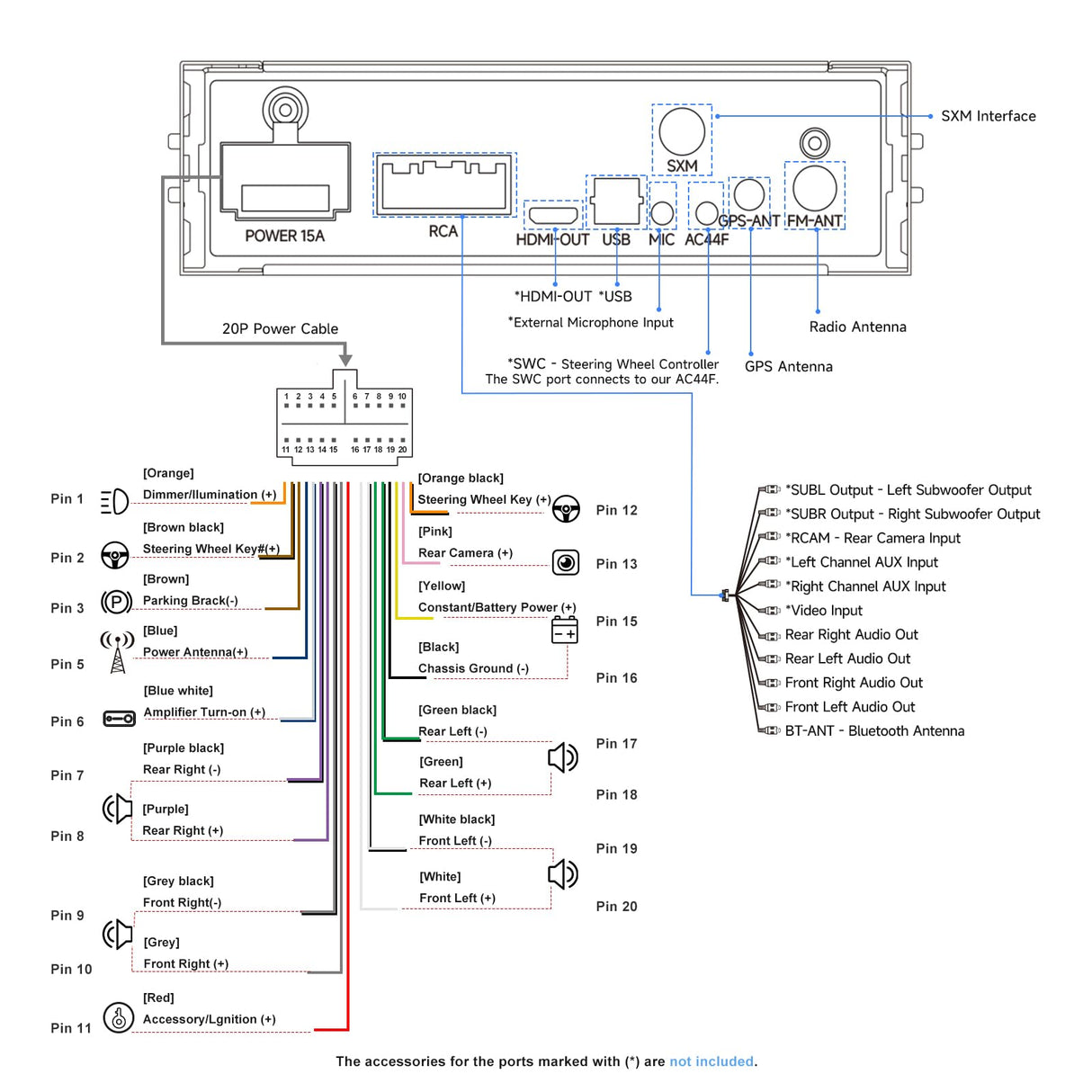 ATOTO A5LG110T 10" Android Double Din & Single Din Adaptive Car Stereo, Backup Camera, Floating QLED Screen Radio with Wireless CarPlay & Android Auto, WiFi/BT/USB Tethering, HD LRV, 2G+32G, DSP/FM