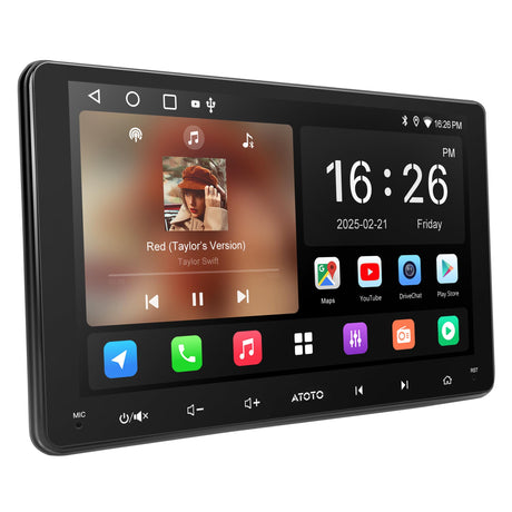 ATOTO A5LG209T 9" Android Car Stereo with Wireless CarPlay