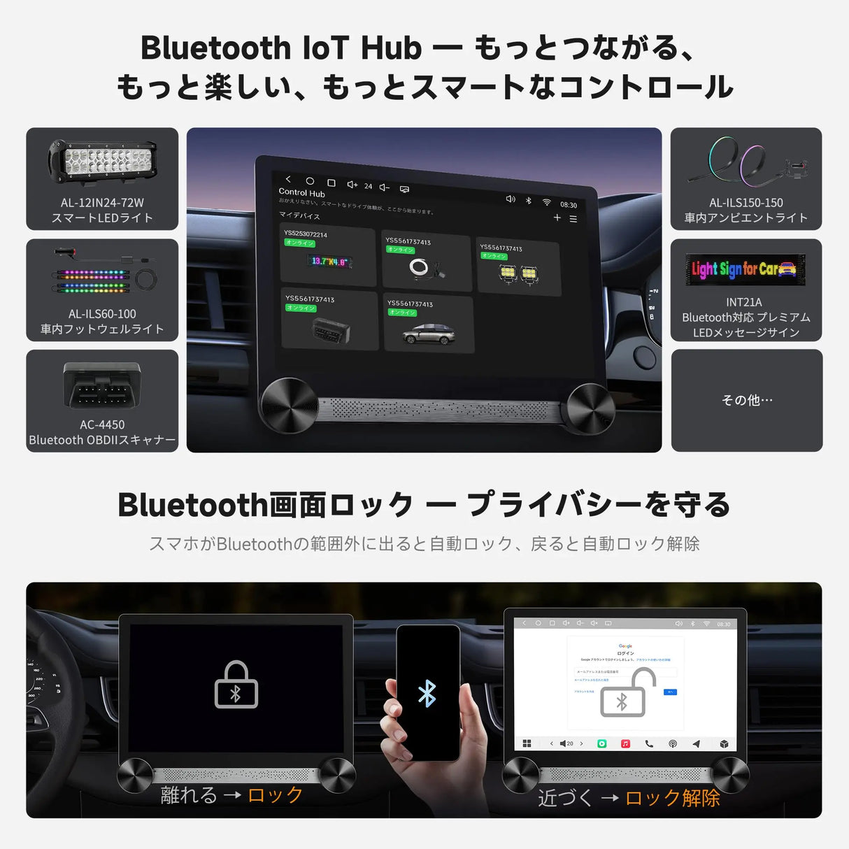 ATOTO S84G215PB 11.5インチ 2K QLED Android カーナビ 2DIN デュアルノブ搭載・4G+64GB・ワイヤレス CarPlay/Android Auto・4G LTE対応・ChatGPT連携AI音声アシスタント・DSP Hi-Fi・4Vプリアウト・光/同軸デジタル出力・HDMI入出力対応|前後ドラレコ録画&24時間駐車監視・GPS追跡対応