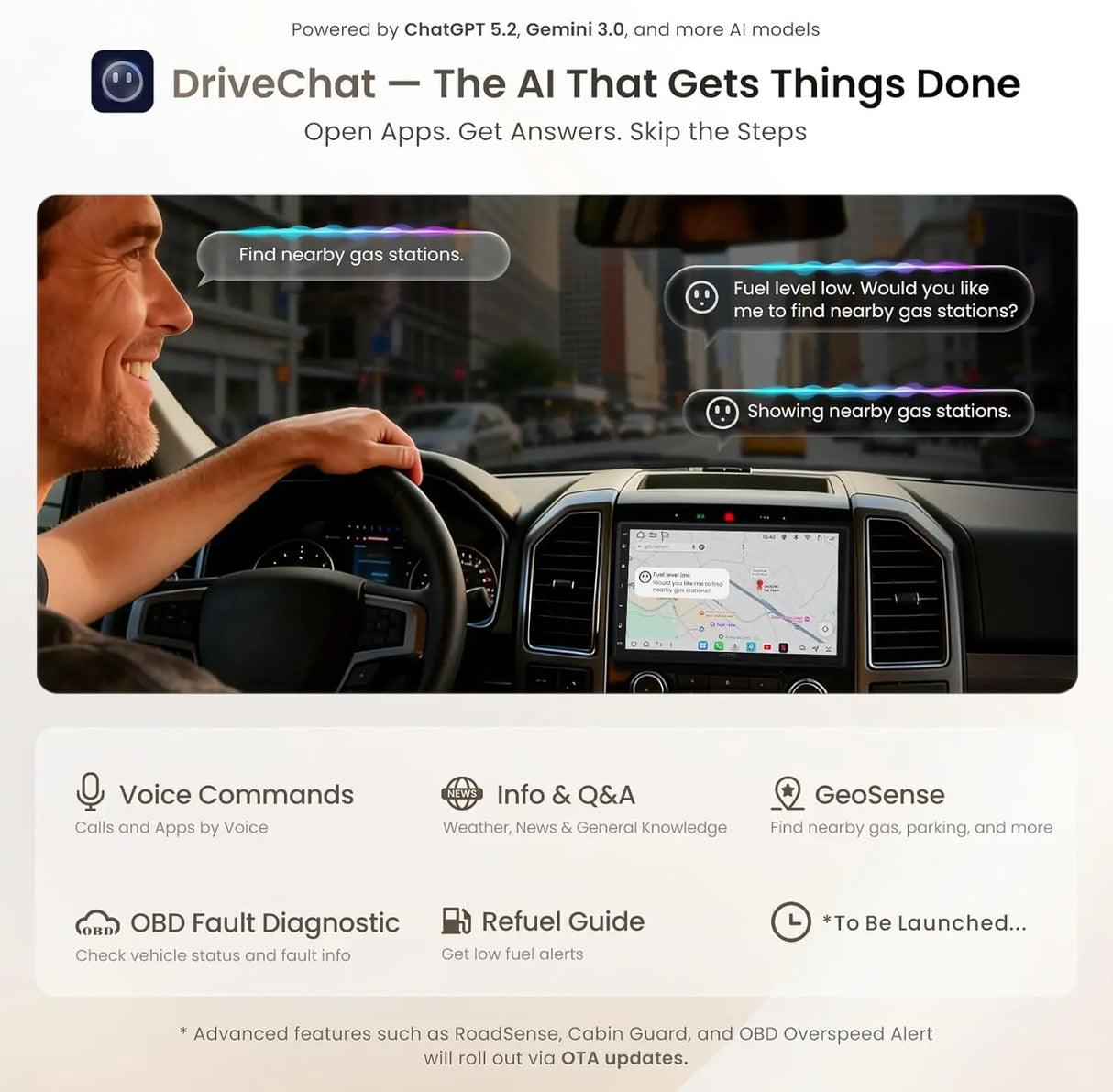 ATOTO S8 Ultra 7 mit Android-Doppel-Din-Video-Instrument, unterstützt CarPlay und Android Auto, Doppel-Bluetooth mit aptX HD, Gestenbetrieb, VSV und LRV, integriertes 4G-Mobilmodem, 4G+64G, S8G2A78UL-A