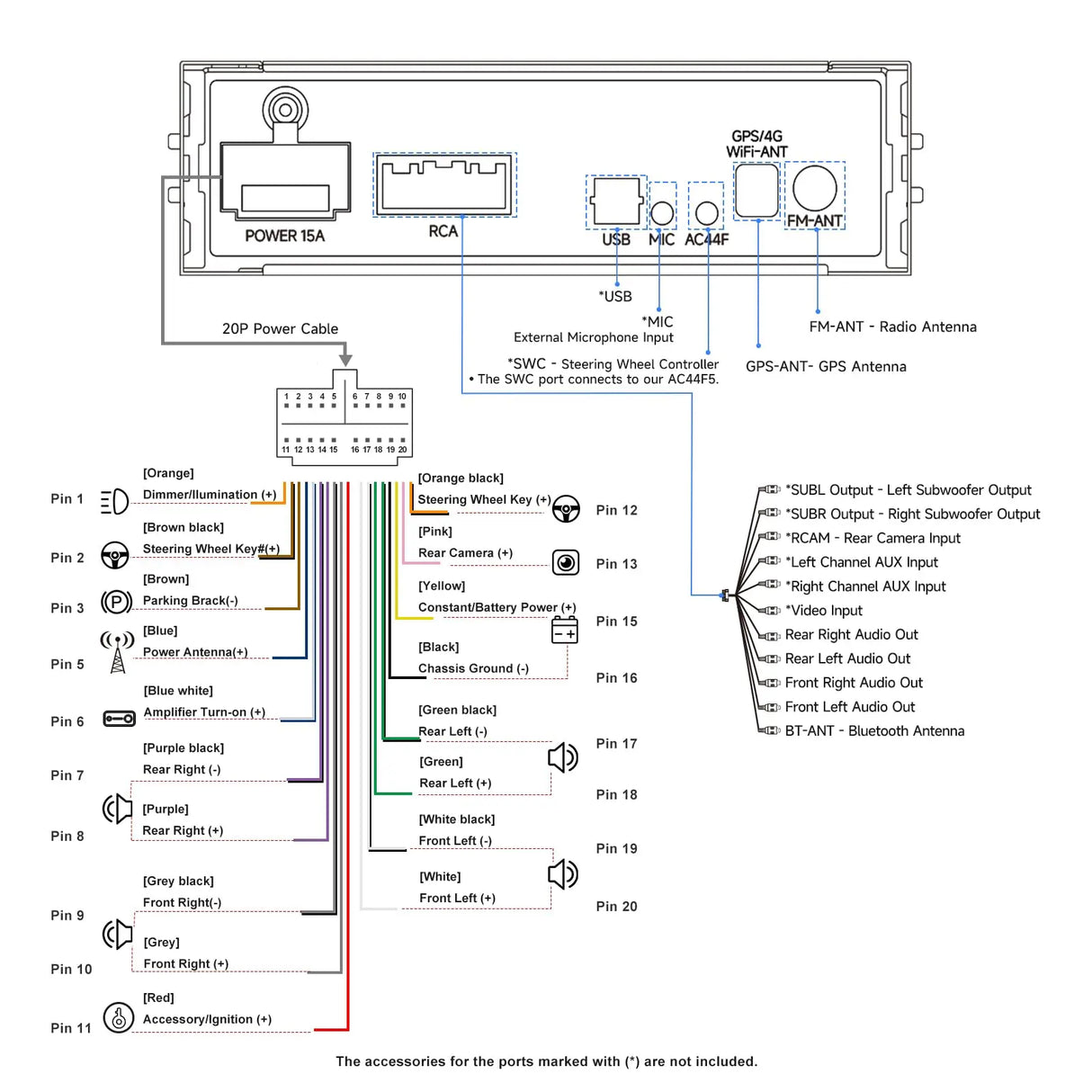 ATOTO A6G110PF 10.1" Bluetooth Radio for Car, 8-Core Android Single & Double Car Stereo, Wireless CarPlay & Android Auto, Floating QLED Touchscreen, 2+32G, ChatGPT, GPS Tracker, HD LRV, WiFi/BT/USB, Dual Bluetooth