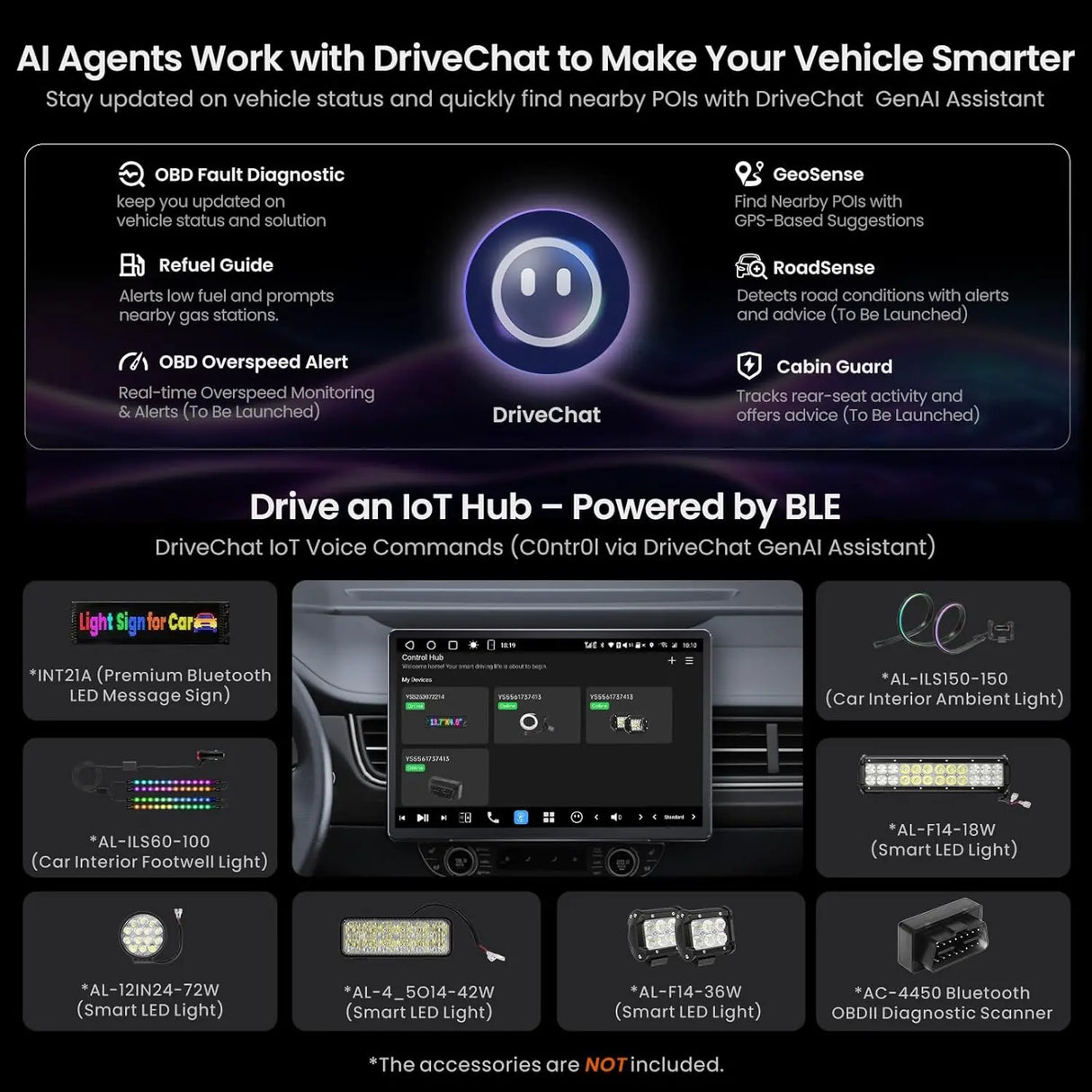ATOTO V10G141OC 14.1" QLED Android Double DIN Car Stereo, 6GB+128GB, 4G LTE, In-Car Karaoke, Pro DSP with 4V Pre-Outs, 4-Channel Dash Cam Recording, aptX HD Bluetooth 5.4, HDMI Out, Wireless Apple CarPlay & Android Auto