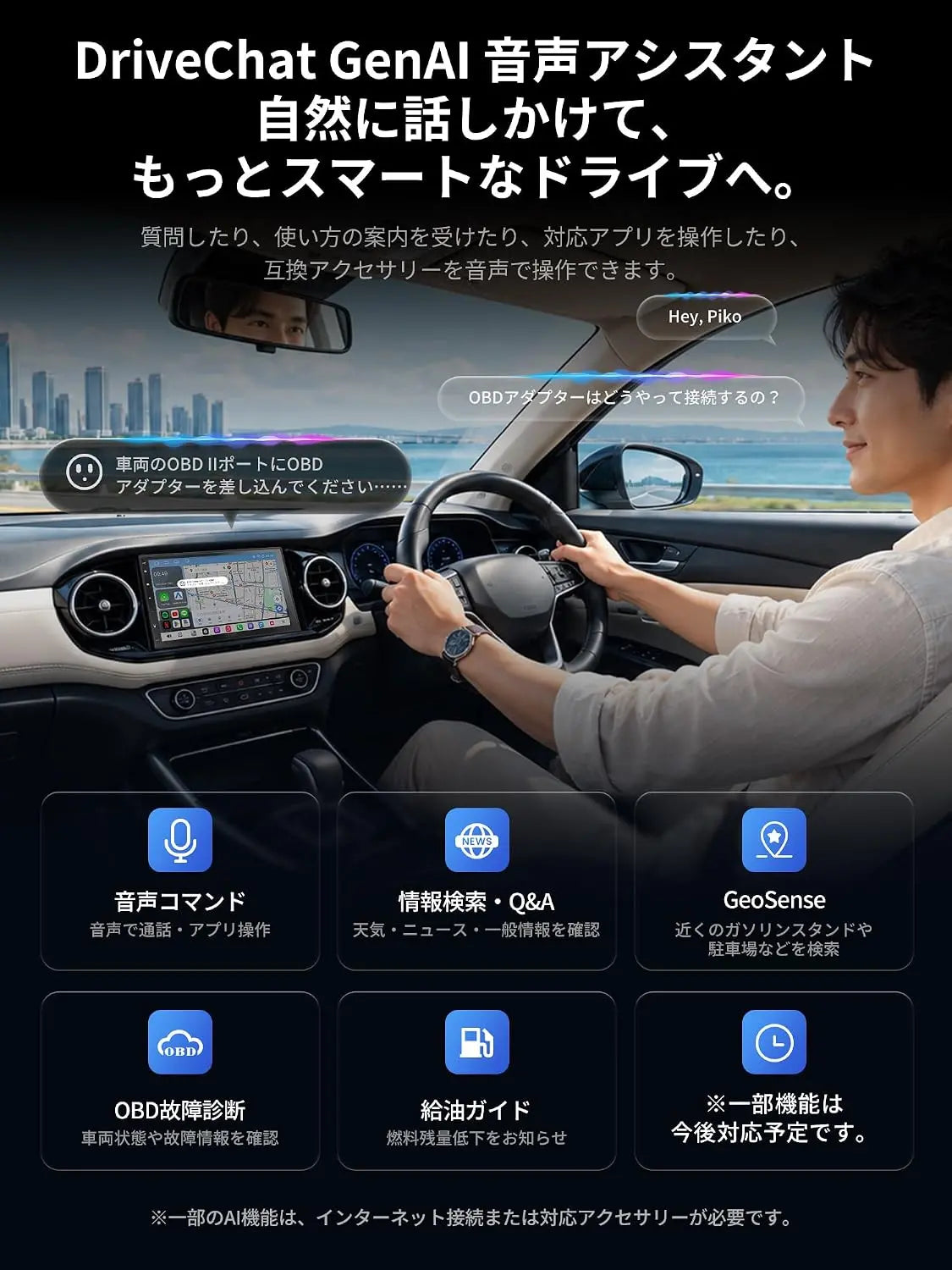 ATOTO A5PG2B7T-S01 7インチ 2DIN Androidディスプレイオーディオ、QLED、ワイヤレス・有線CarPlay/Android Auto対応, A5L Gen 2