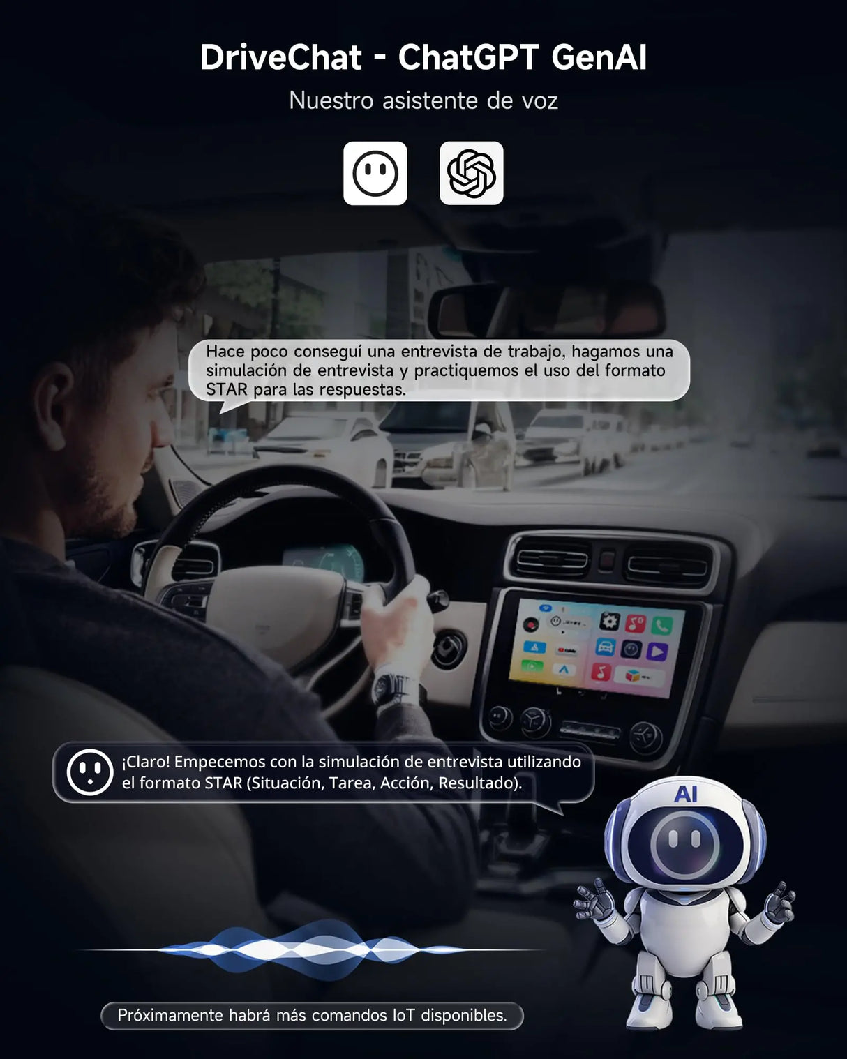 ATOTO CB4CT Wireless CarPlay Adapter AI Box, Android Auto & CarPlay Wireless, Android 13 OS 2G+16G, In-Car Multimedia Streaming Box for YouTube/Netflix, 4G/WiFi/Bluetooth Dual, OTA, Grey