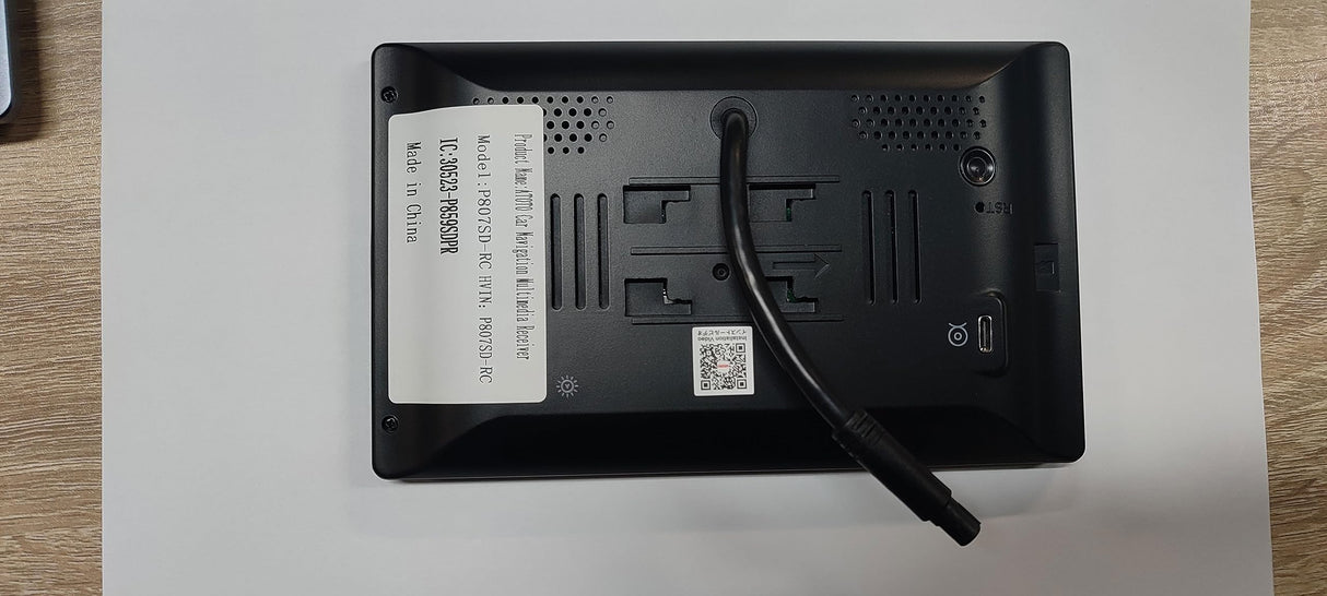 ATOTO P807SD 7" Portable Wireless Car Stereo with HD 1080P WDR Rear Camera, QLED Glare-Suppressing Touchscreen, Wireless CarPlay & Android Auto, OTA Upgrade, Remote Control & FM/AUX Output