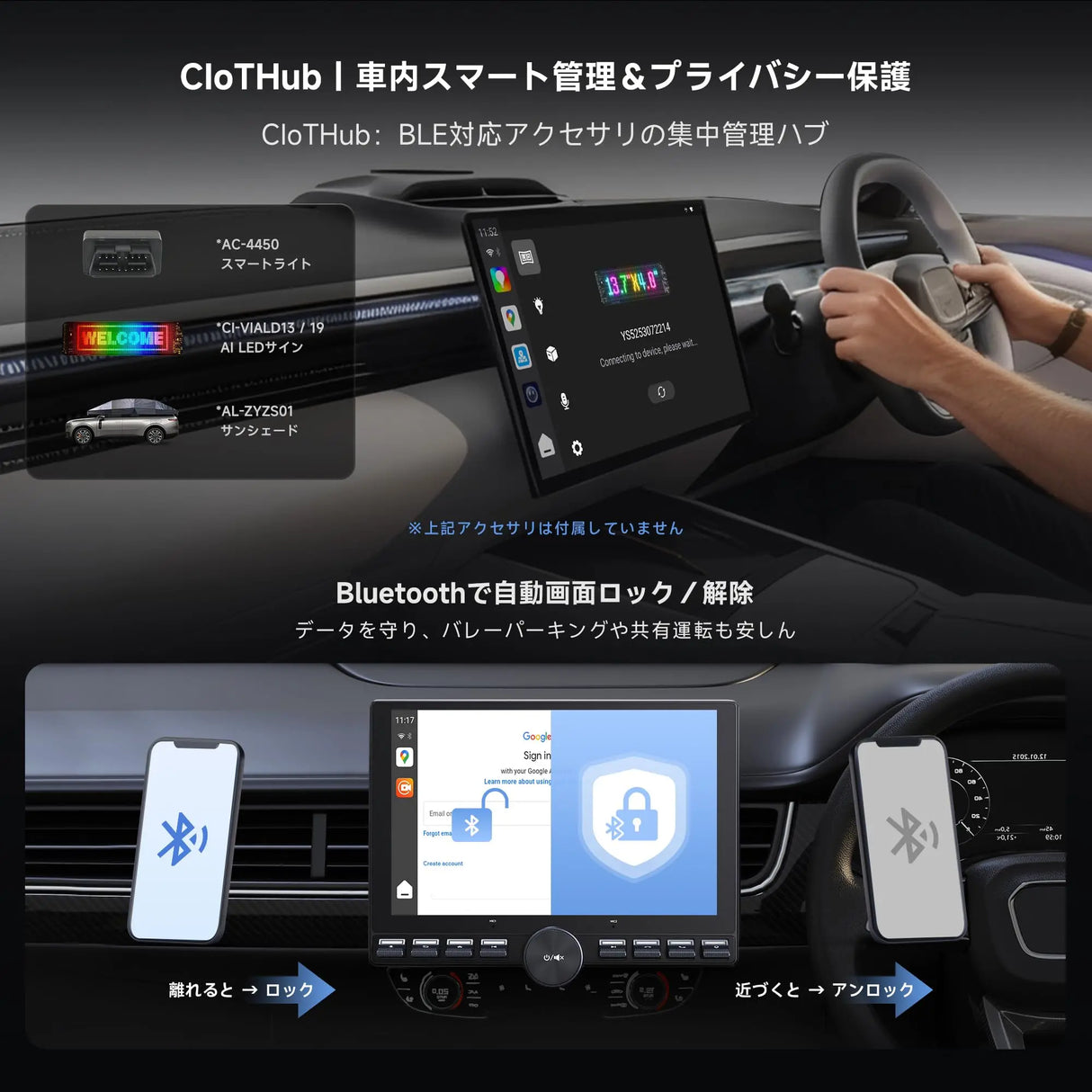 ATOTO CB7SATN フルAndroid 4G LTE Magic Video Box ワイヤレスCarPlay/Android Autoアダプター HDMI出力対応、セカンドスクリーン&ゲーム機モニター接続、デュアルBluetooth&Wi-Fi、GPSトラッカー、DVDプレーヤー対応