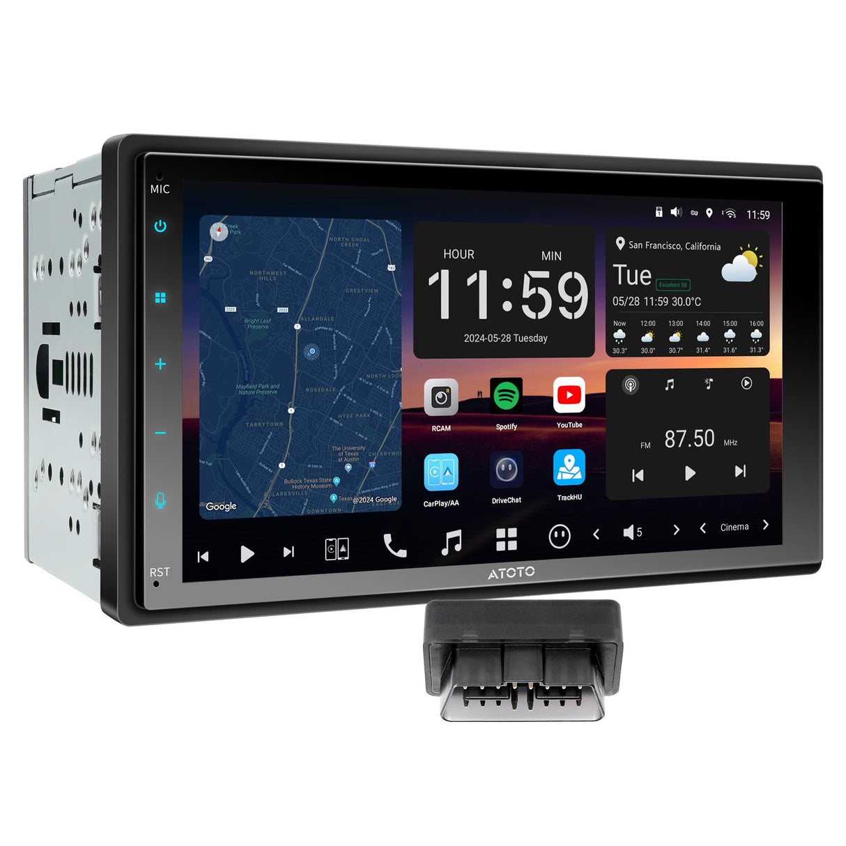 ATOTO X10G2B7E Android 13 Car Stereo