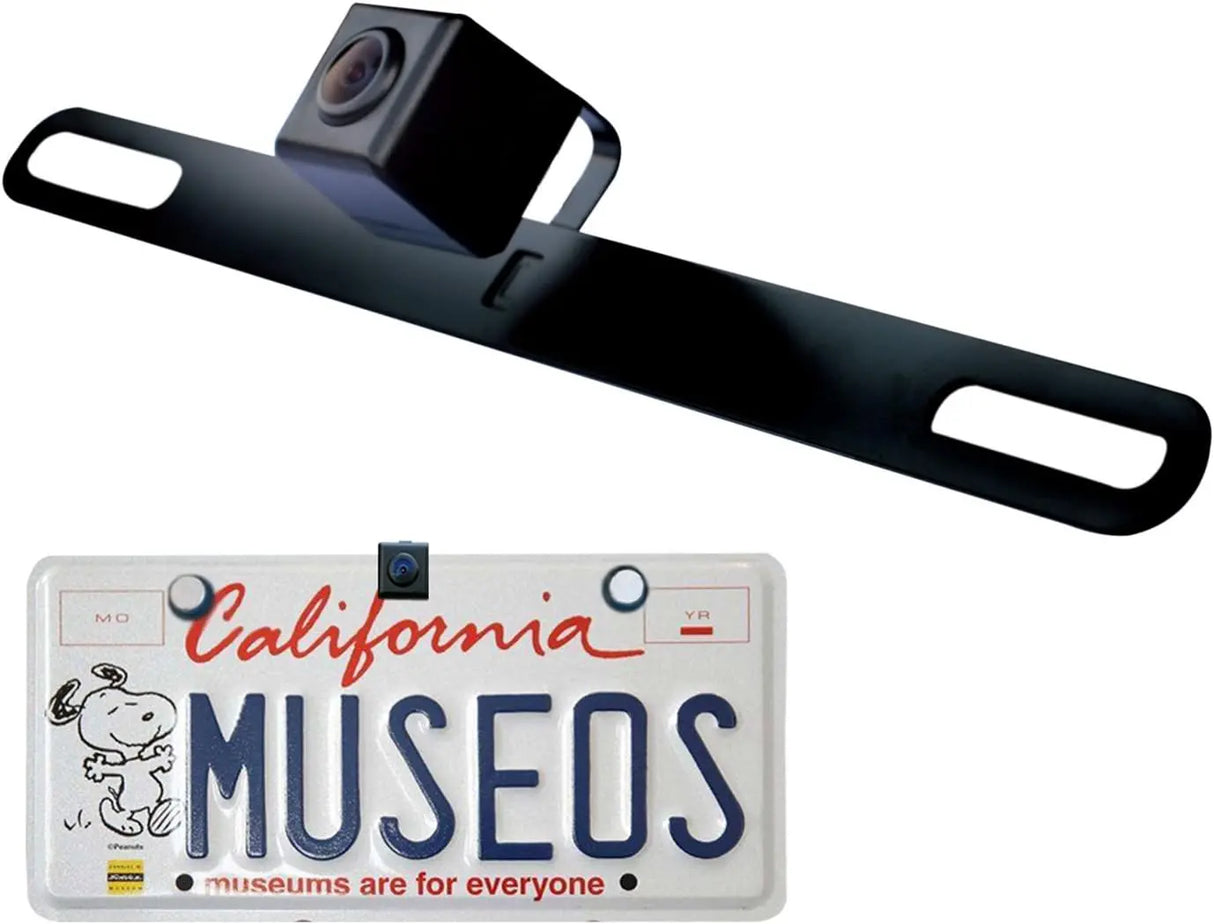 ATOTO AC-4486 Hidden License Plate Camera - 1080P HD, Waterproof, Night Vision, Stealth Install