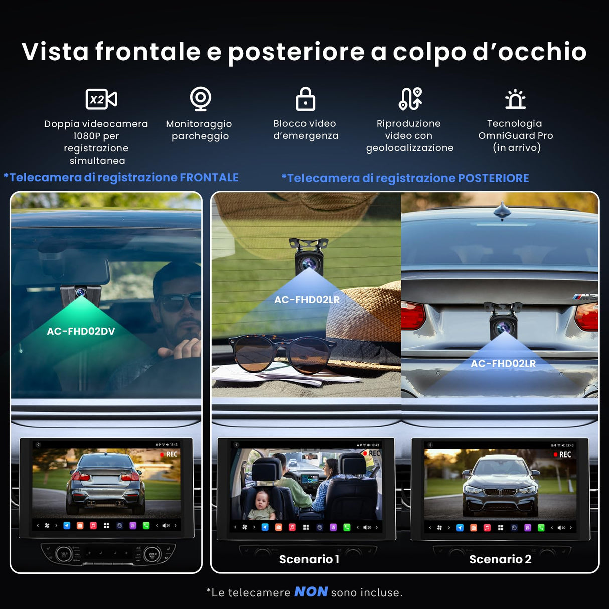 ATOTO X10G225E 12.5" QLED Android Head Unit 2 Din Car Stereo 8+128G Wireless CarPlay & Android Auto 4G LTE AI Voice Assistant GPS Tracking Dual Mic & Bluetooth HDMI Input