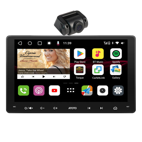 atoto s8ms car stereo with 1080p front camera