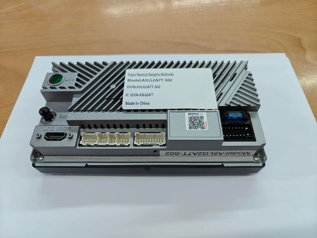 ATOTO A5LG2A7T 7" Android Double Din Car Stereo with Front DVR Cam, Touchscreen, Wireless 24-Band EQ, WiFi/BT/USB Tethering, FM/AM, 2+32G