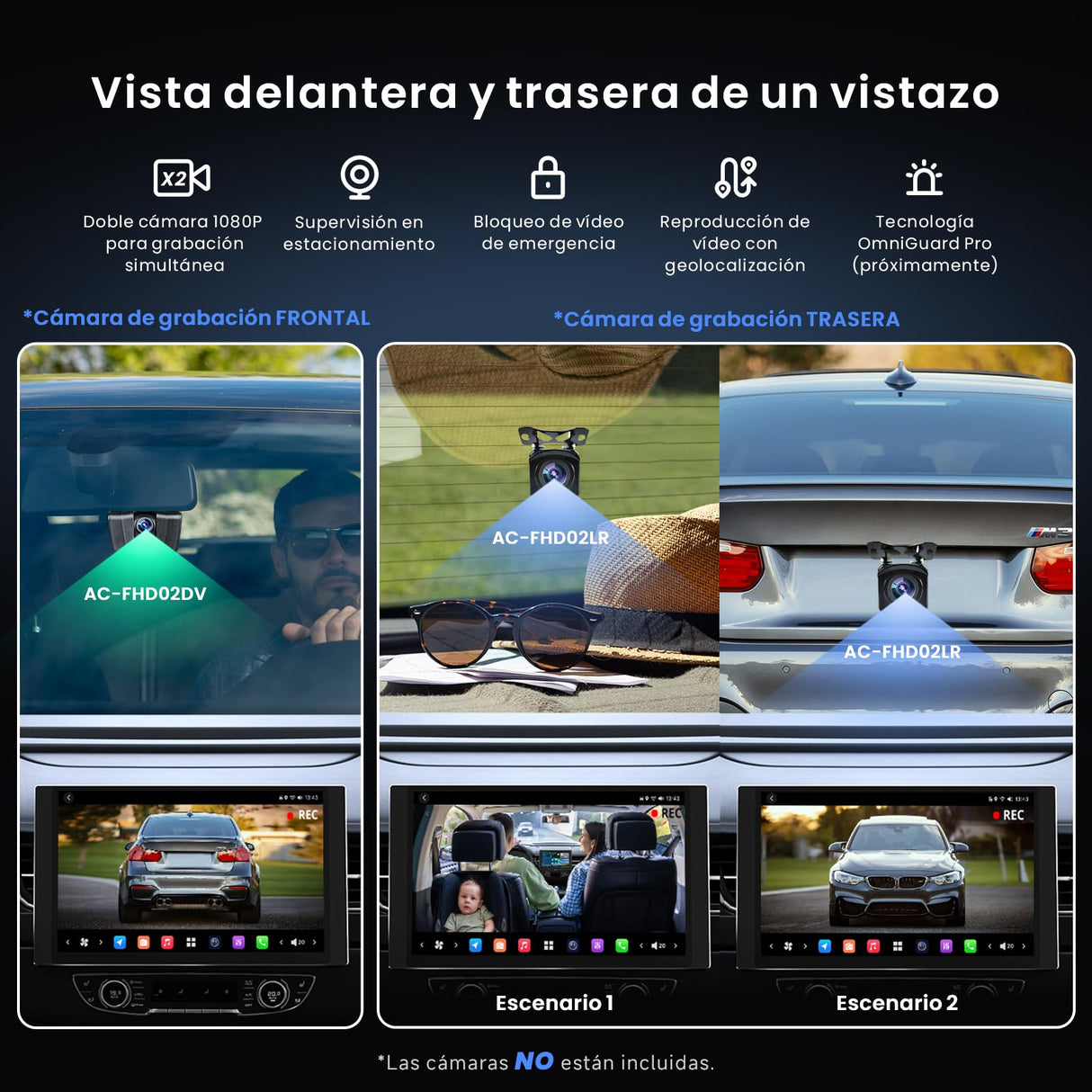 ATOTO X10G225E 12.5" 2Din Radiocasetes Coche Android QLED, 8+128 GB, CarPlay inalámbrico y Android Auto, 4G LTE, Asistente de voz AI, GPS, Micrófono dual, Bluetooth, LRV, 36B-EQ, Entrada HDMI