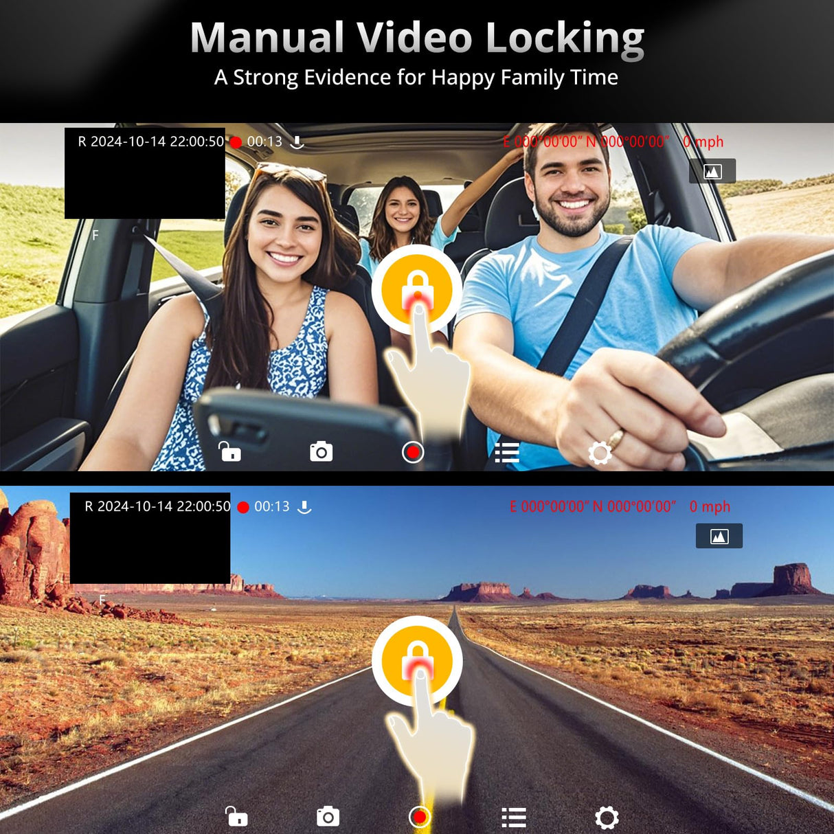 ATOTO AC-FCR04W 1080P Front Camera - 150° Wide Angle, Night Vision, Loop Recording, 128GB, for S8 UN/MS/PN (PN Front-View Only)