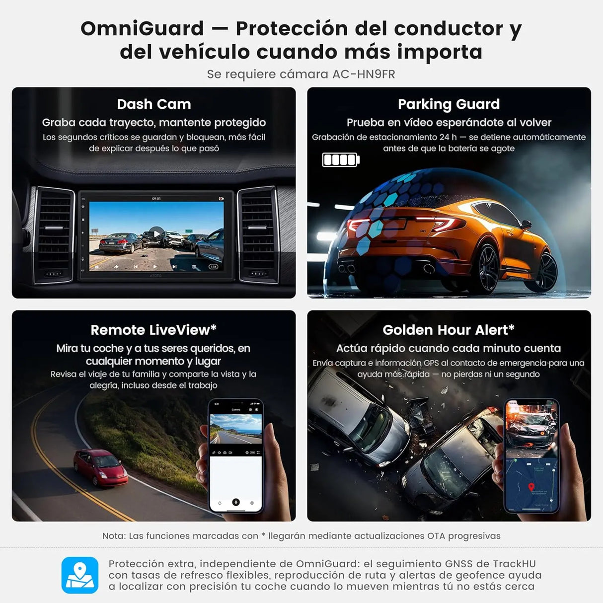 ATOTO S84G2B7P 7" Autoradio Android 2 DIN, CarPlay et Android Auto sans Fil, Écran Tactile, DSP Hi-Fi avec Sorties 4V, Chat IA, Suivi GPS, WiFi/Bluetooth/USB, 4G+64G
