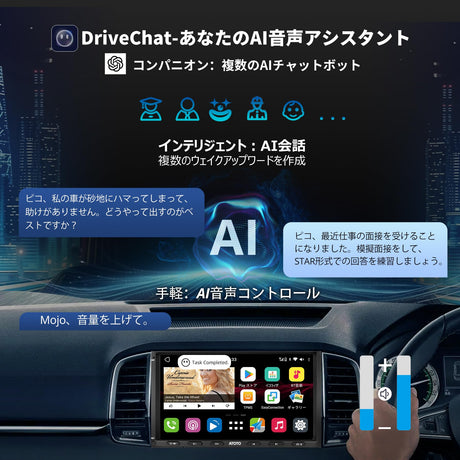 ATOTO S8G2A79UN 2024 新型 2DIN ディスプレイオーディオ 7インチQLED Androidカーナビ、8コア/6GB+128GB、ワイヤレスCarPlay&Android Auto、4G/WiFi対応、AI音声アシスタント、GPSトラッキング、ジェスチャー認識、aptX HDデュアルBluetooth、HD LRV、4*49Wアンプ、32バンドEQ