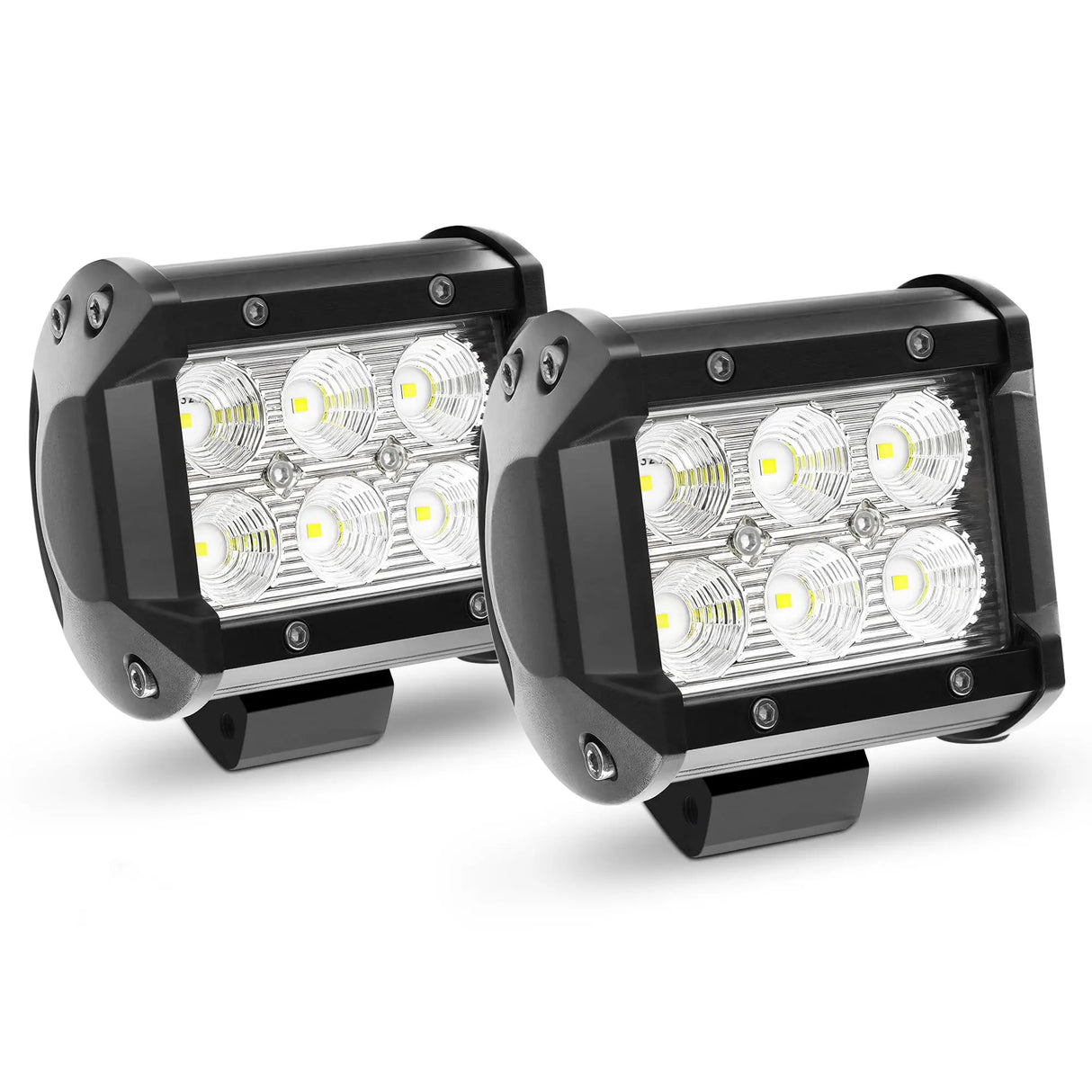 AL-F14-36W LEAPROCK LED Light Bar Work Light, 36W, 2-Pack, High Brightness Off-Road Auxiliary Lighting