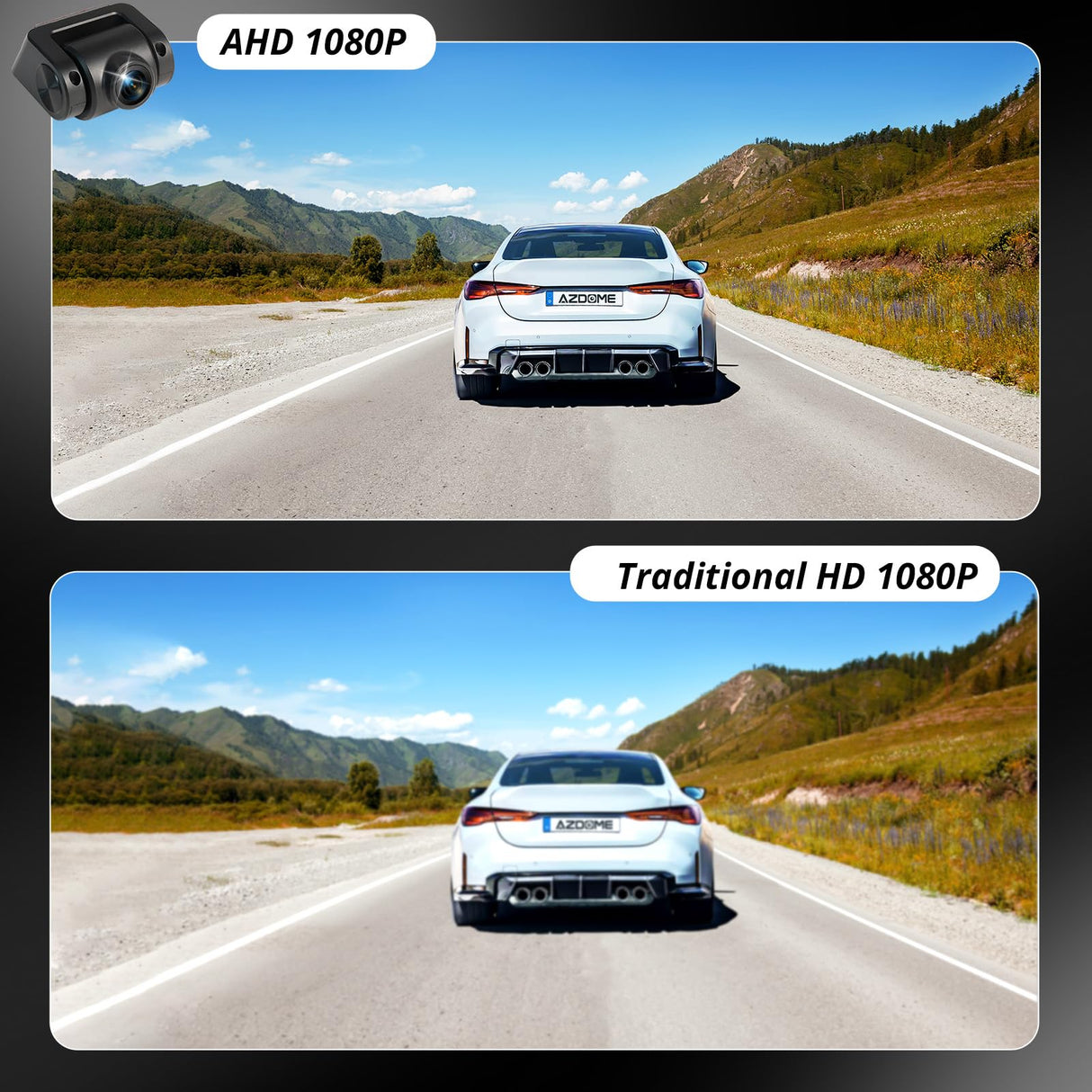 ATOTO AC-FCR04W Dash Cam 1080P Anteriore, Grandangolo 150°, Visione Notturna, Registrazione in Loop, Supporto fino a 128GB – Compatibile con S8 UN/MS/PN (Solo Monitoraggio Frontale su S8 PN)