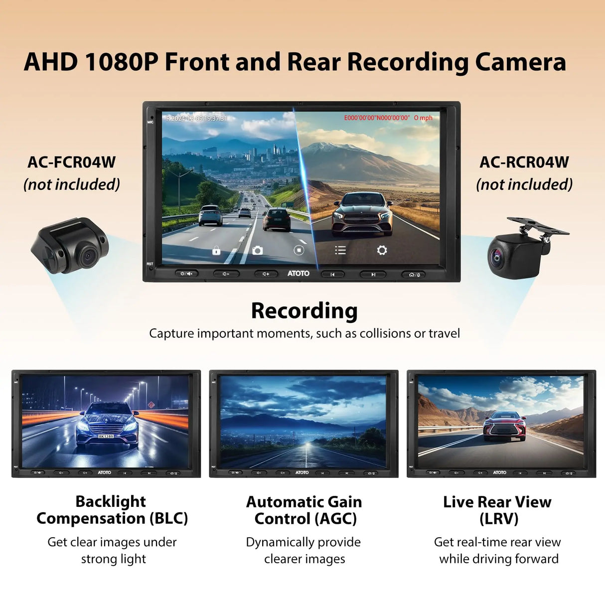 ATOTO S8 8-Core 7inch Android Double Din Car Stereo Receivers, Wireless CarPlay & Android Auto, Built-in 4G, WiFi/BT/USB, Dual Bluetooth, 4G+32G, HD LRV&SCVC, DSP, AI Chat&GPS Tracking, S8G2A74MS